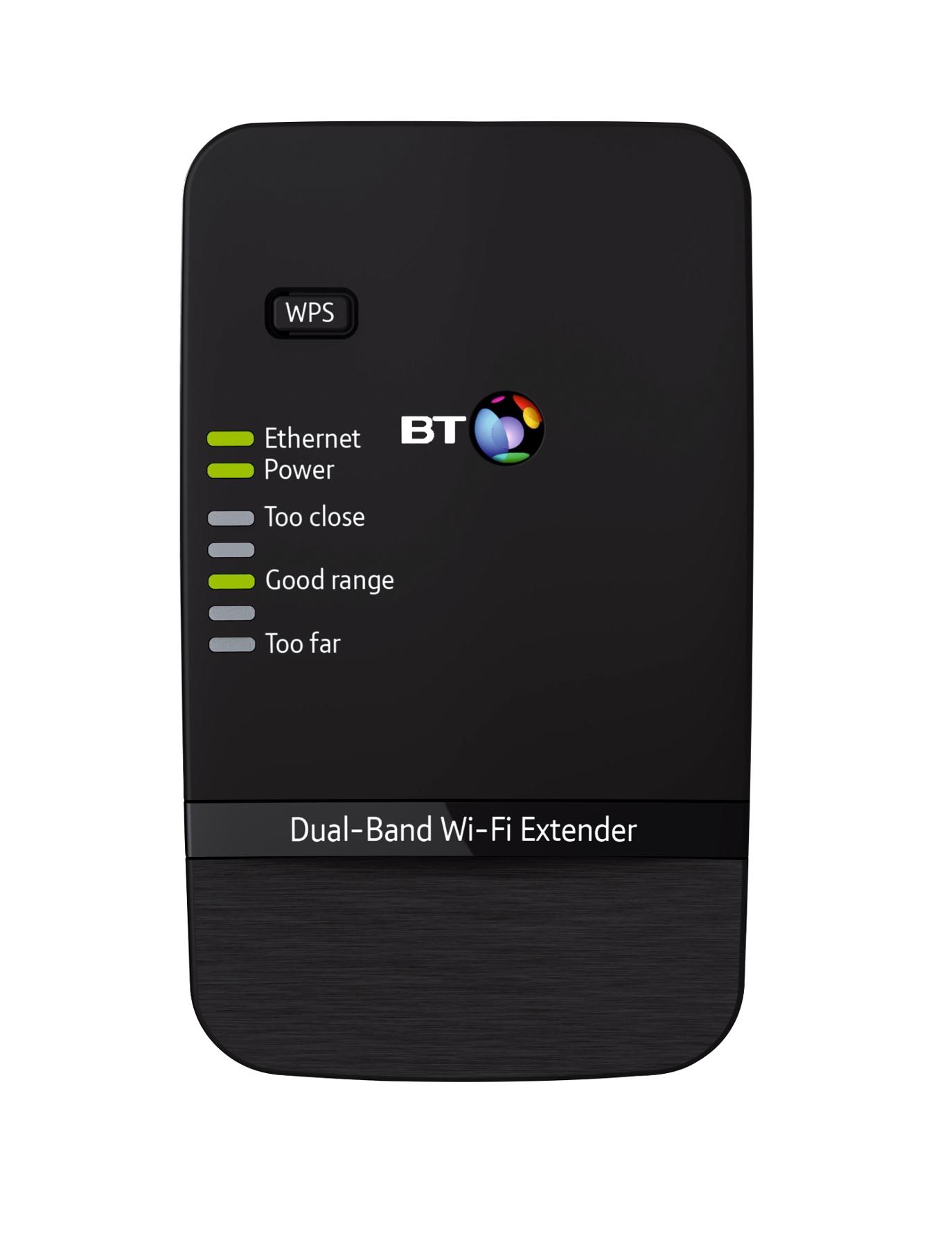 Dual-Band Wi-Fi Extender 600 - Black Dual-Band Wi-Fi Extender 600 - Black