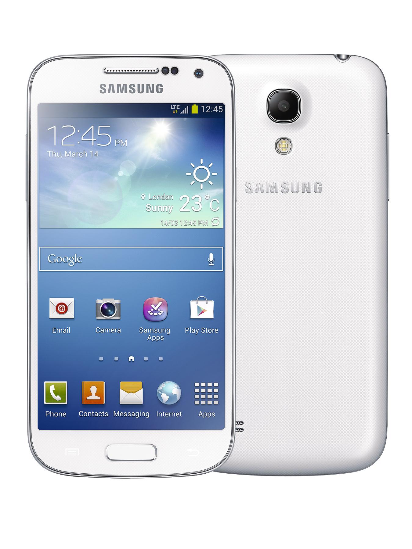 Galaxy S4 Mini 4.3 inch Smartphone - White Frost, White Galaxy S4 Mini 4.3 inch Smartphone - White Frost, White