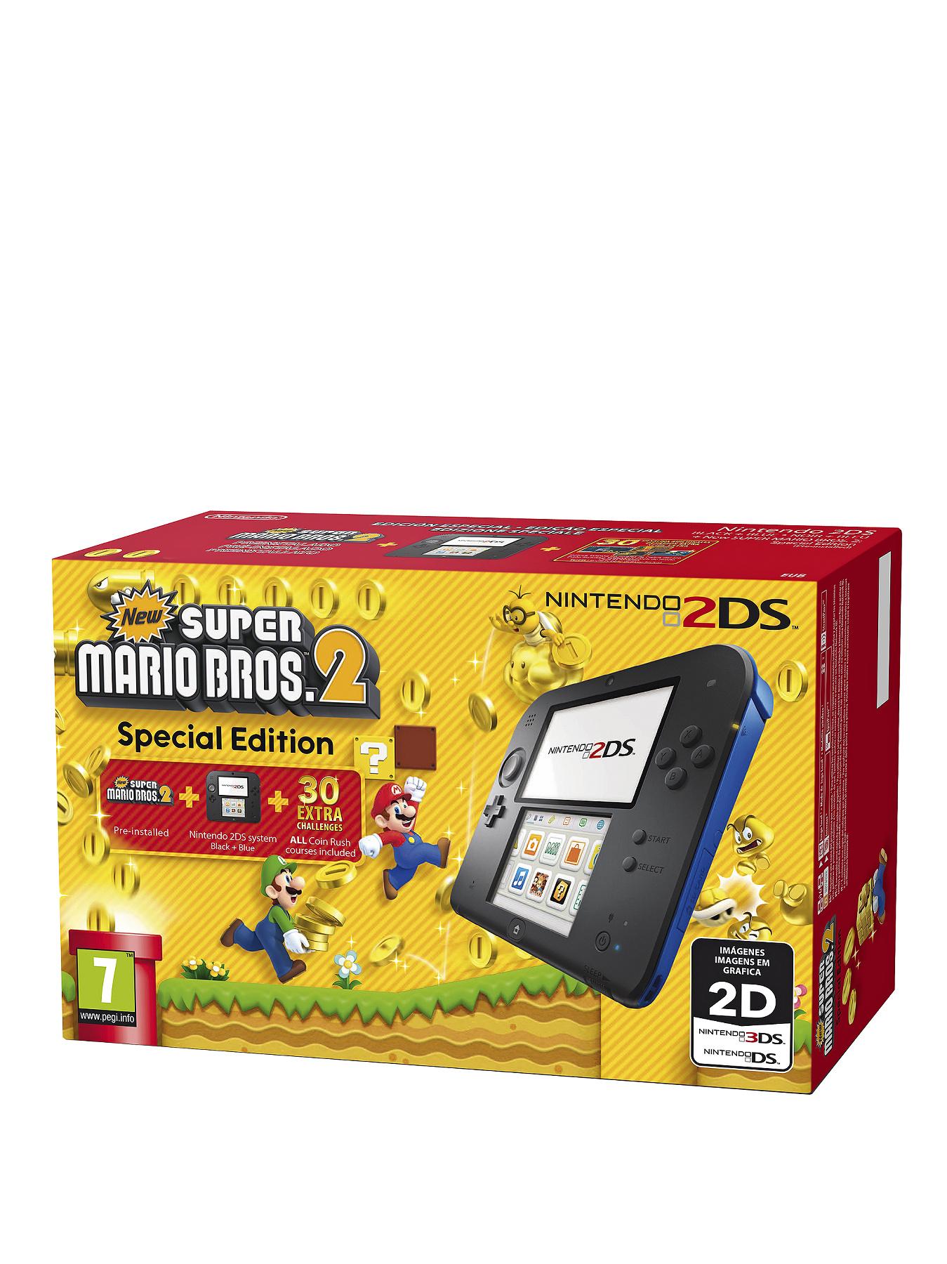 2DS Black and Blue Console 2DS Black and Blue Console