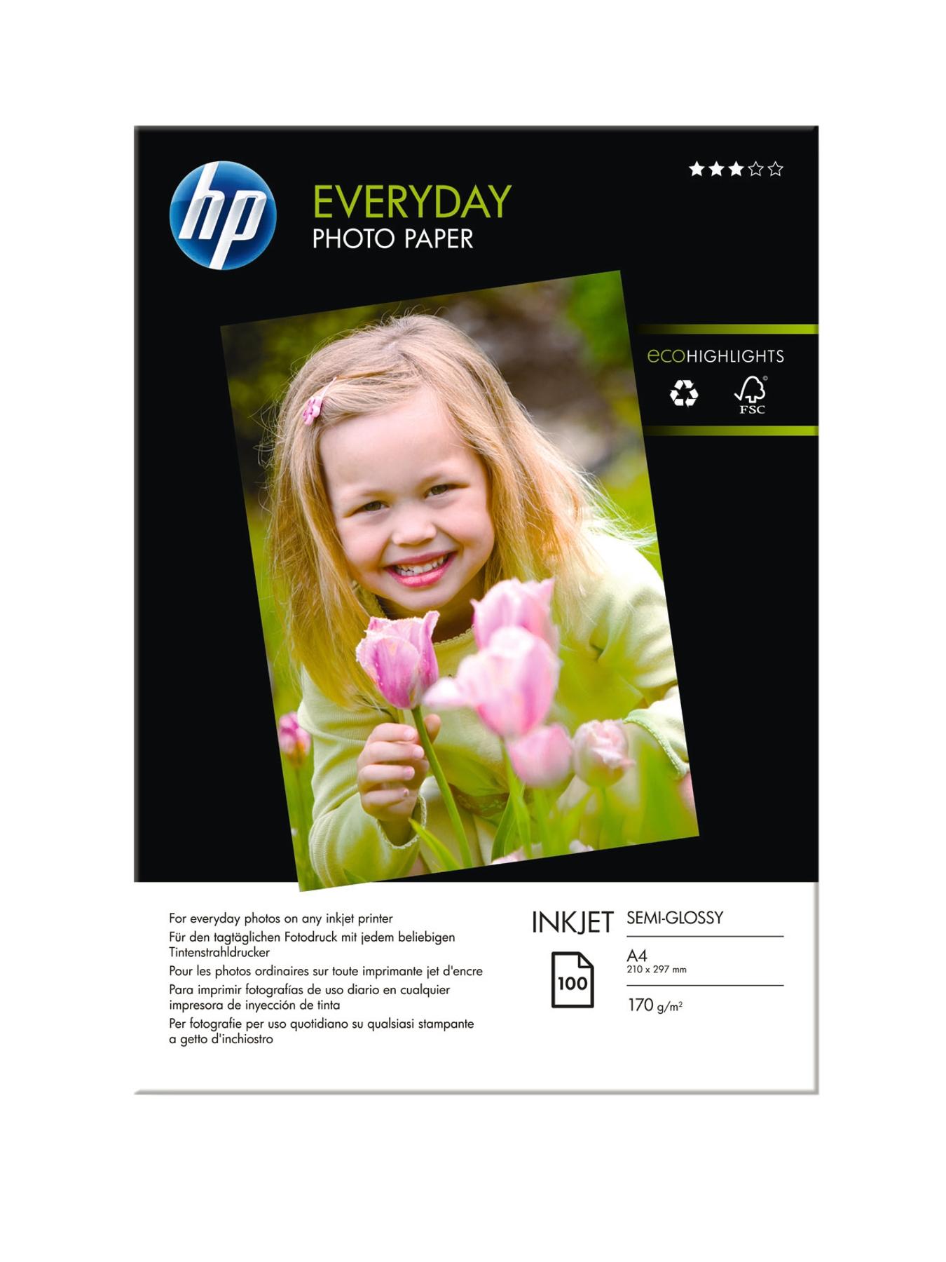 Everyday Glossy A4 Photo Paper - 100 Sheets Everyday Glossy A4 Photo Paper - 100 Sheets