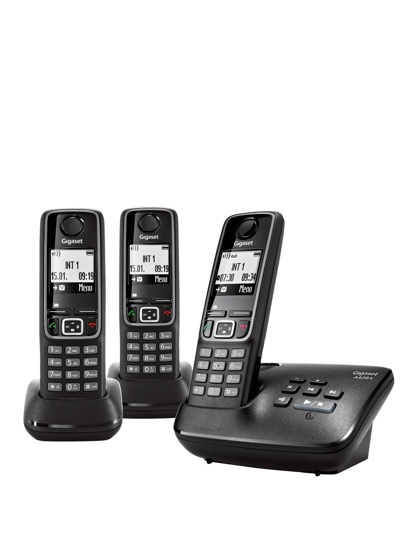 A420A Trio DECT Cordless Phone A420A Trio DECT Cordless Phone