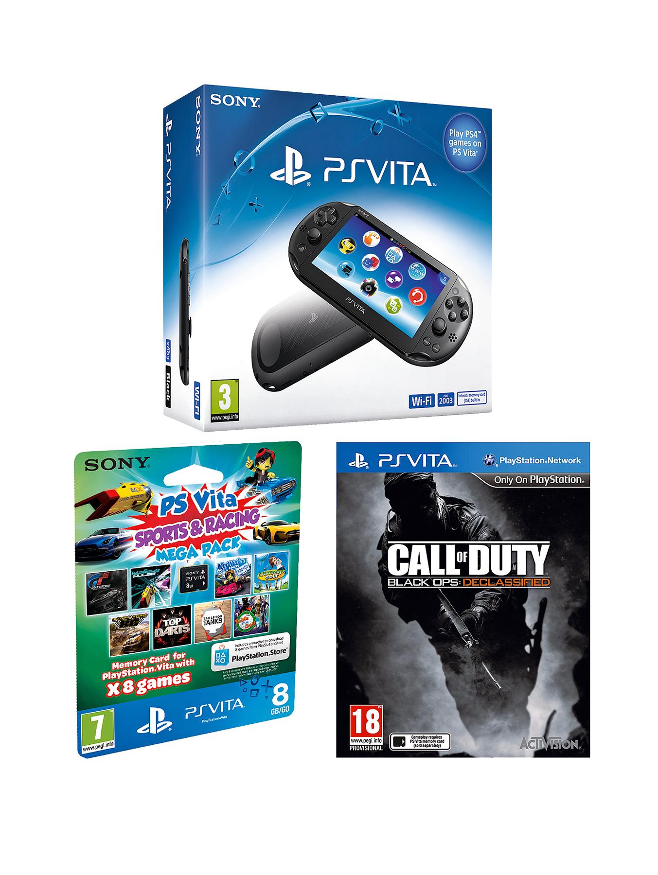 Slim Console with Call of Duty: Black Ops: Declassified and FREE 8Gb Sports and Racing Mega Pack Slim Console with Call of Duty: Black Ops: Declassified and FREE 8Gb Sports and Racing Mega Pack