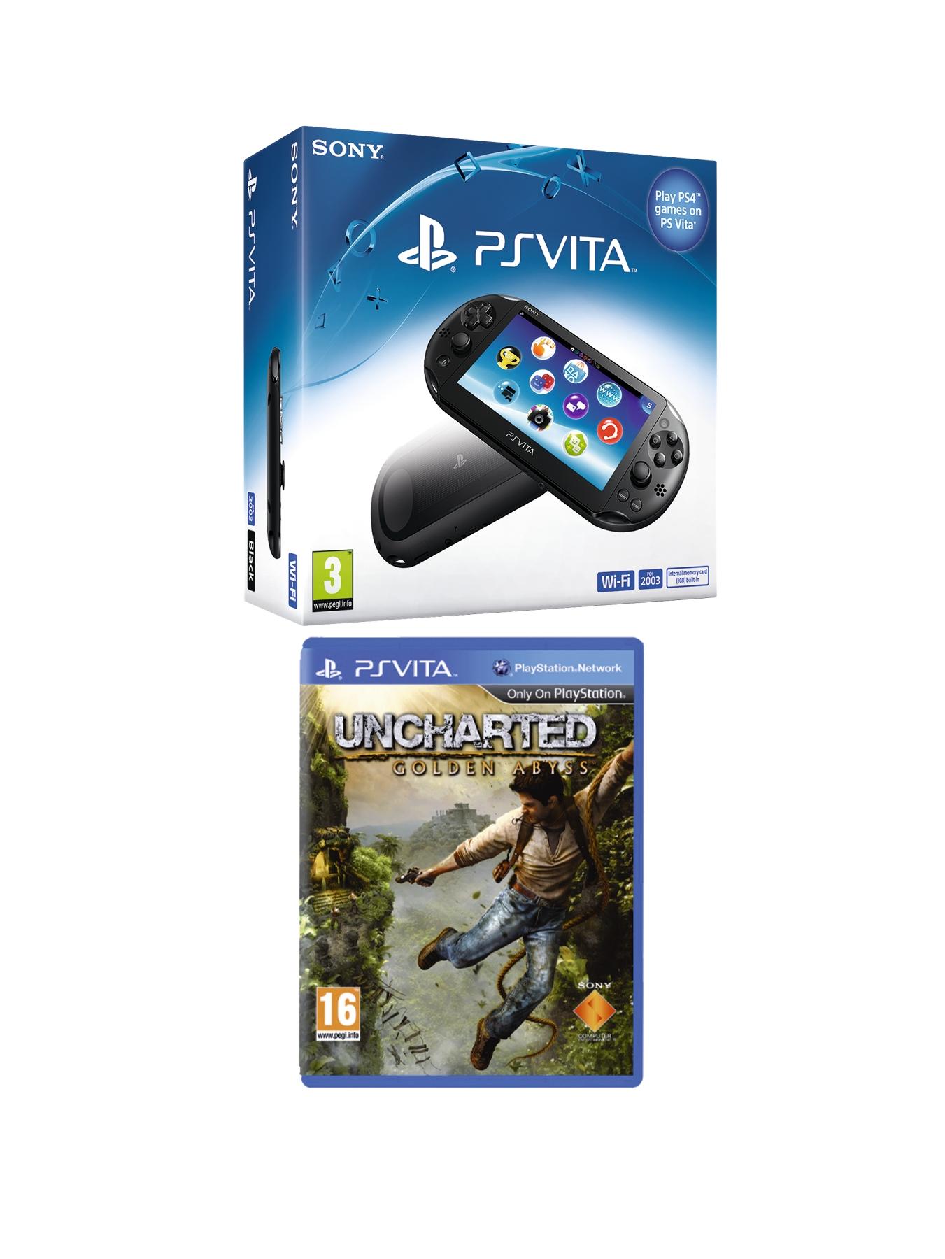 Slim Console with FREE Uncharted: Golden Abyss Slim Console with FREE Uncharted: Golden Abyss