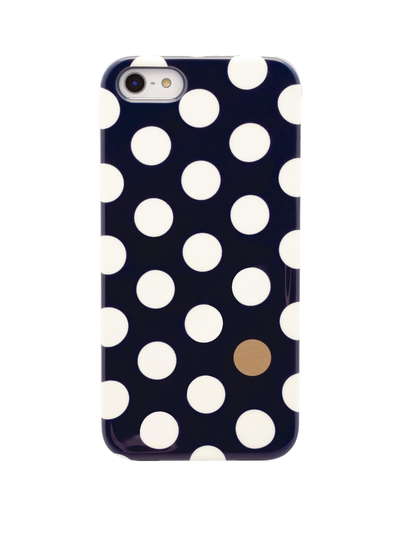 Blue and Gold Spot iPhone 5/5S Case Blue and Gold Spot iPhone 5/5S Case