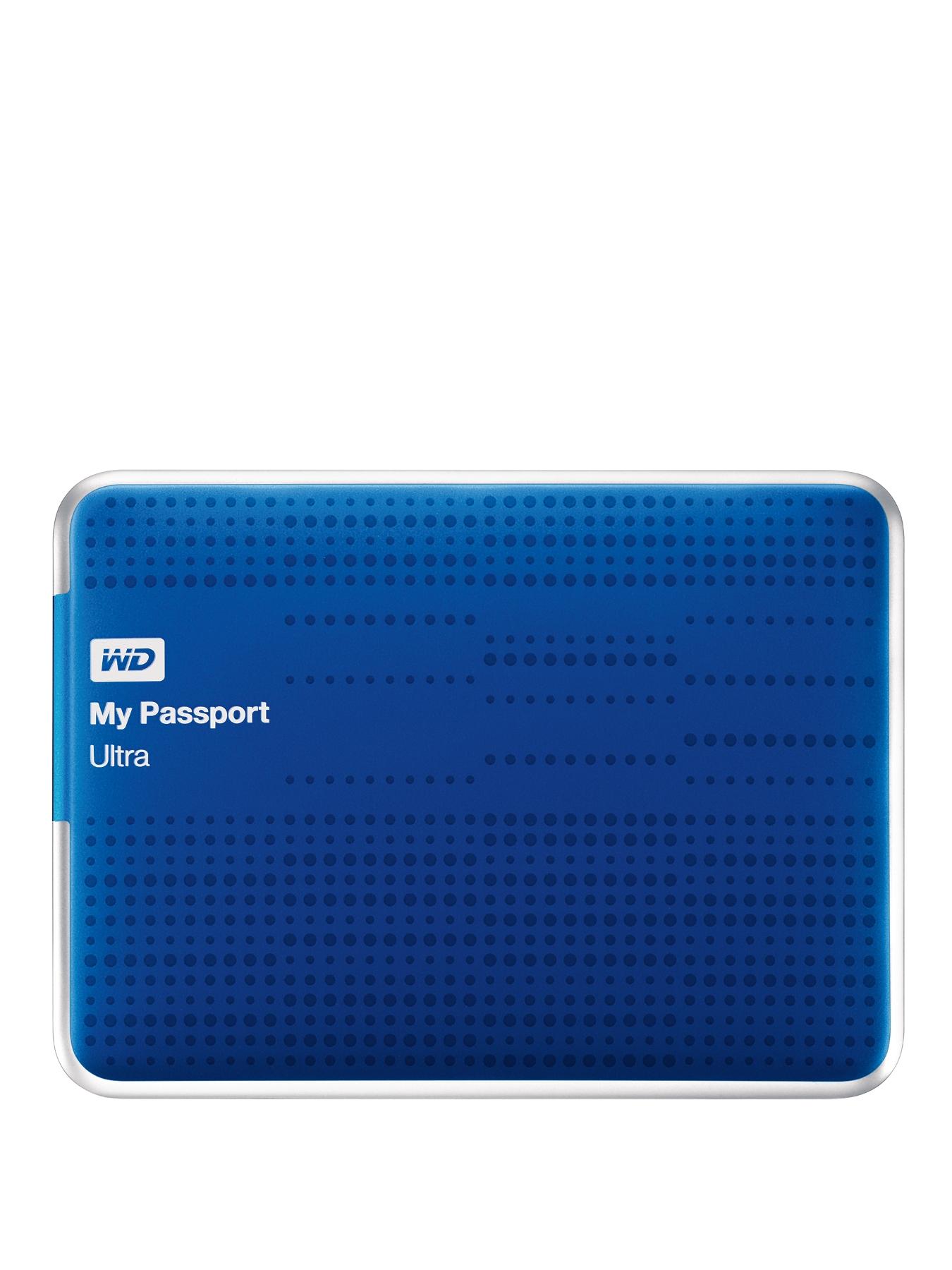 2Tb My Passport Ultra Portable Hard Drive - Blue 2Tb My Passport Ultra Portable Hard Drive - Blue