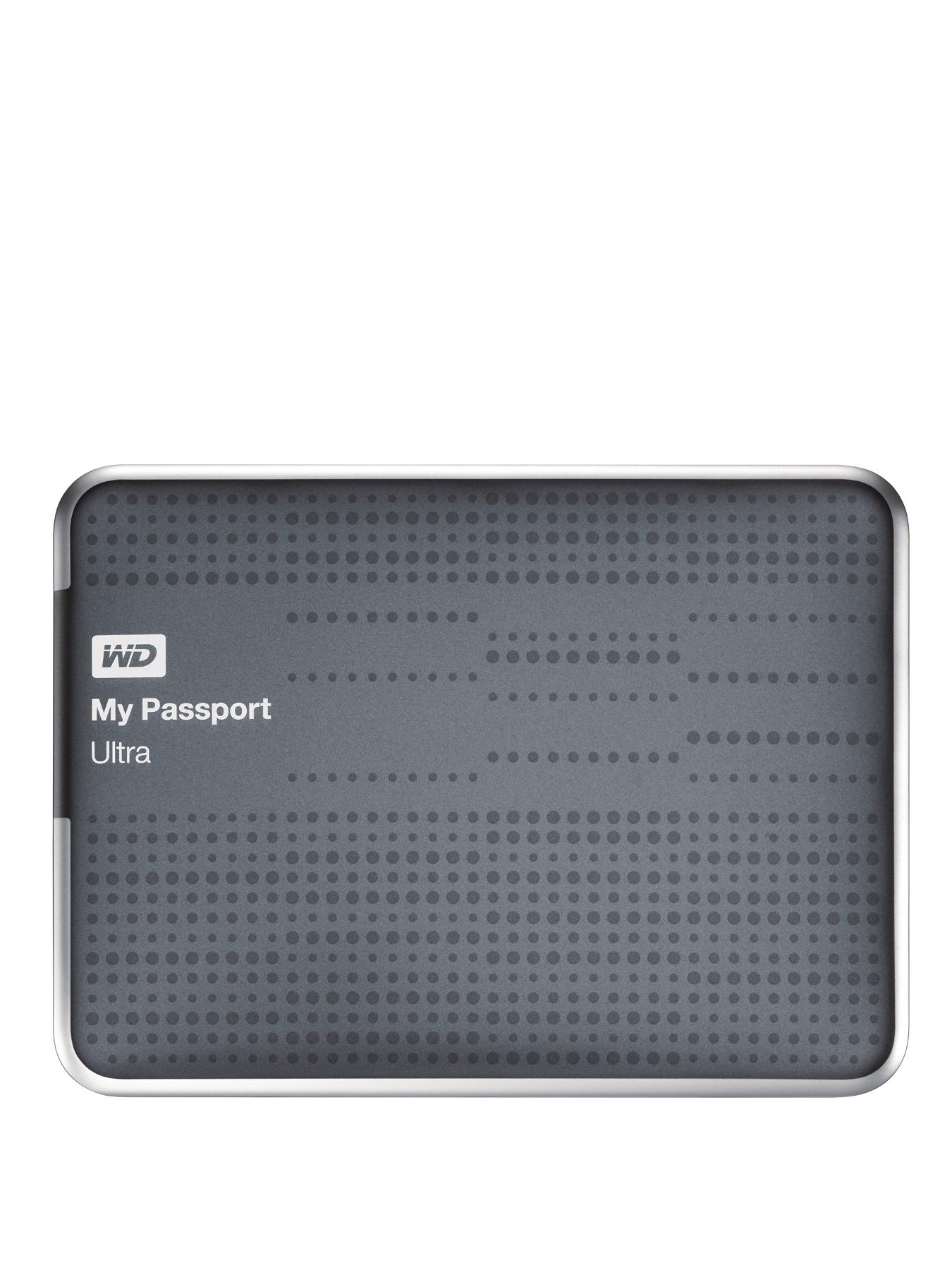 2Tb My Passport Ultra Portable Hard Drive - Silver 2Tb My Passport Ultra Portable Hard Drive - Silver