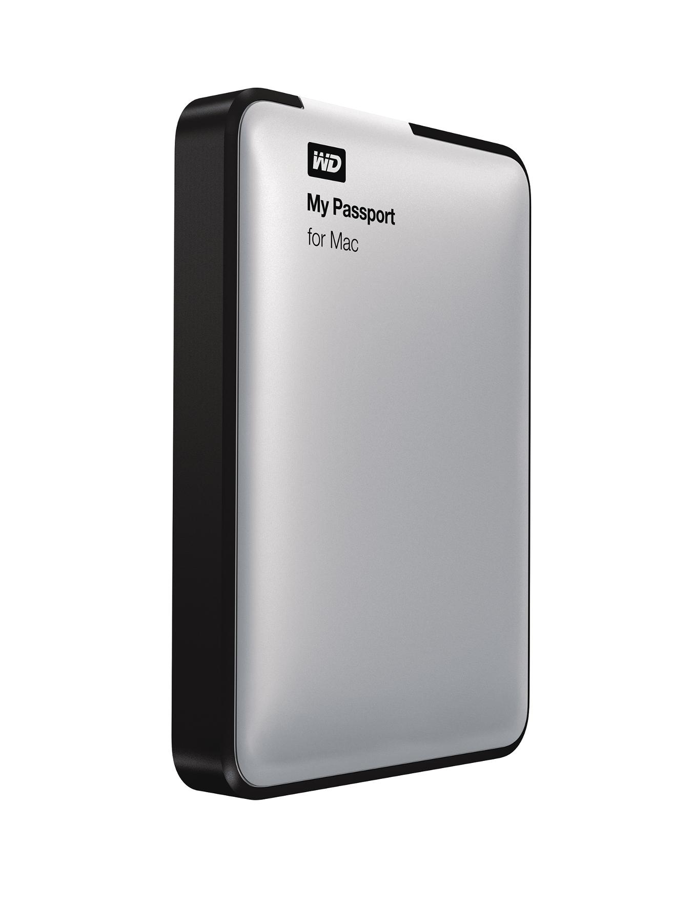 My Passport 500Gb for Mac Portable Hard Drive - Silver My Passport 500Gb for Mac Portable Hard Drive - Silver