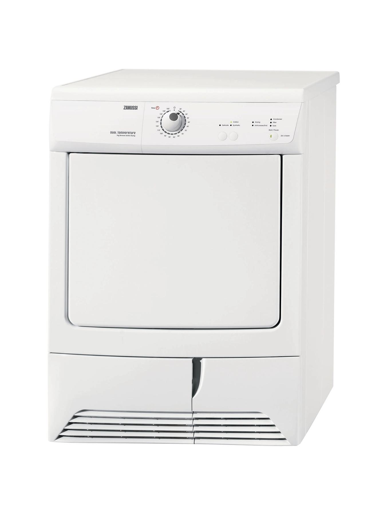 ZDC37202W 7Kg Condenser Dryer - White ZDC37202W 7Kg Condenser Dryer - White