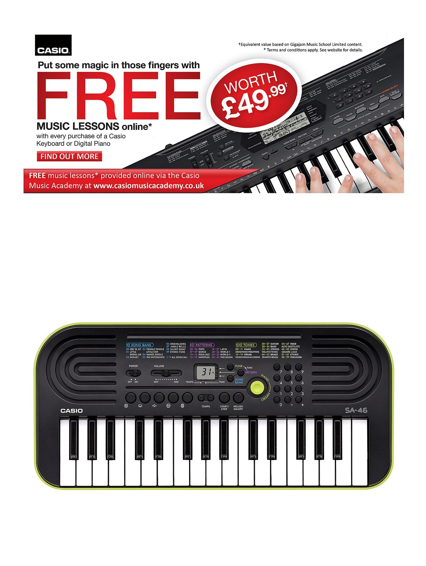 SA-46 Mini Keyboard Musical Instrument SA-46 Mini Keyboard Musical Instrument