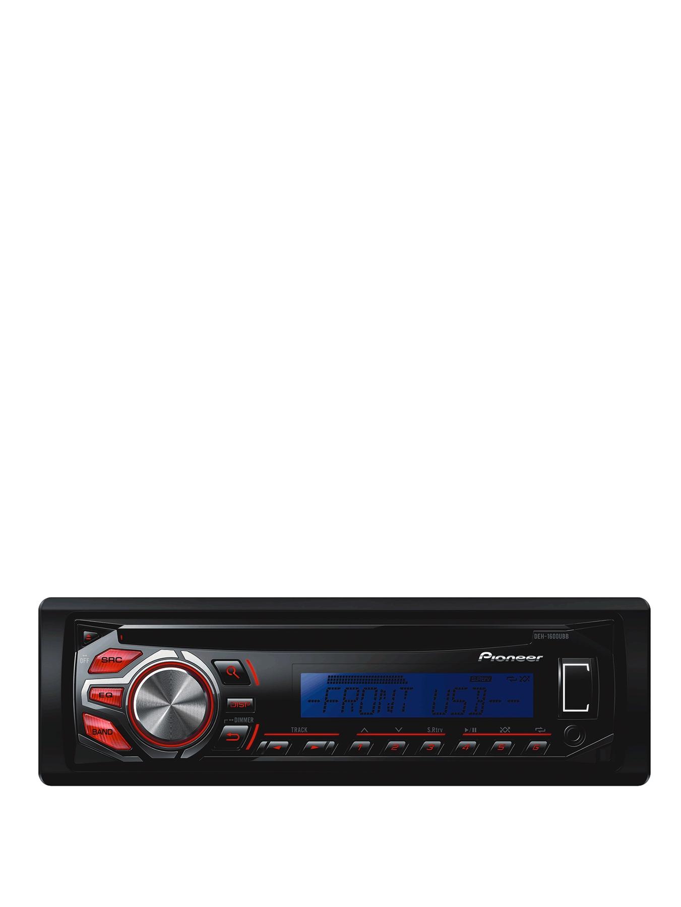 DEH-1600UBB CD Tuner MP3 USB Blue and Red Display DEH-1600UBB CD Tuner MP3 USB Blue and Red Display