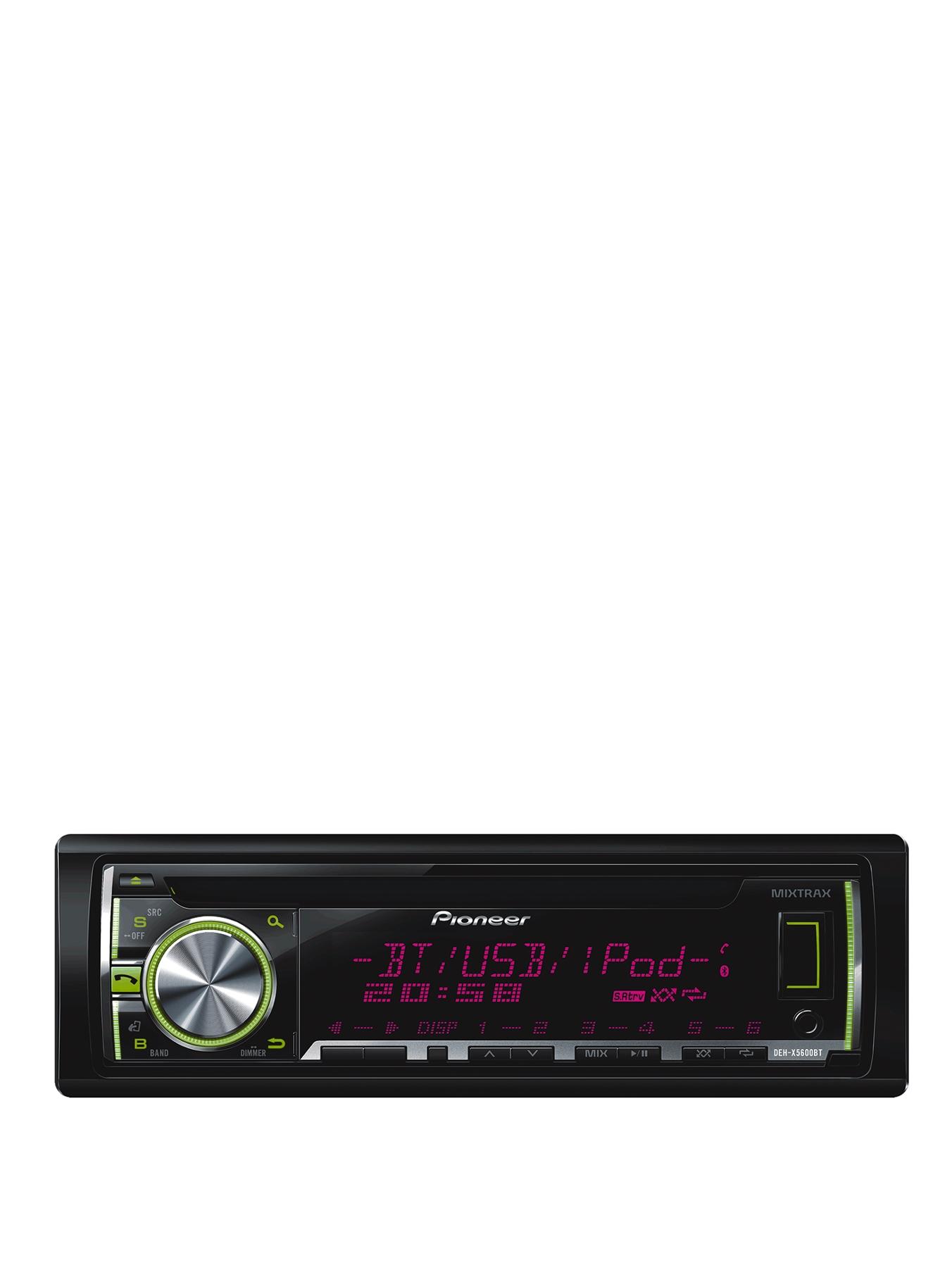 DEH-X5600BT CD Tuner USB iPod/iPHONE Control Bluetooth Mixtrax RGB Display DEH-X5600BT CD Tuner USB iPod/iPHONE Control Bluetooth Mixtrax RGB Display
