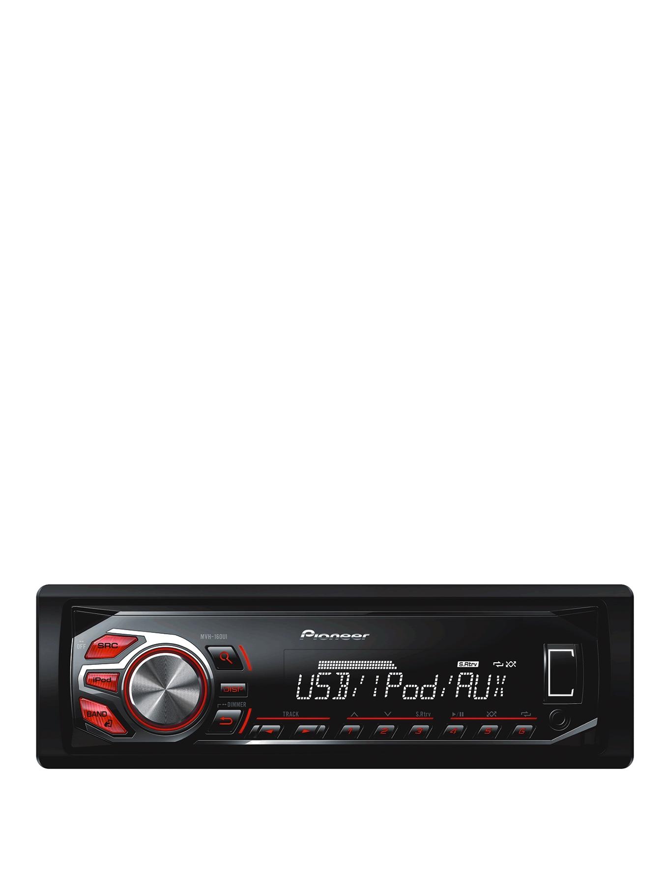 IC (MECH-FREE) FM/AM Tuner USB iPod/iPHONE Control Red and White Display MVH-160Ui IC (MECH-FREE) FM/AM Tuner USB iPod/iPHONE Control Red and White Display MVH-160Ui