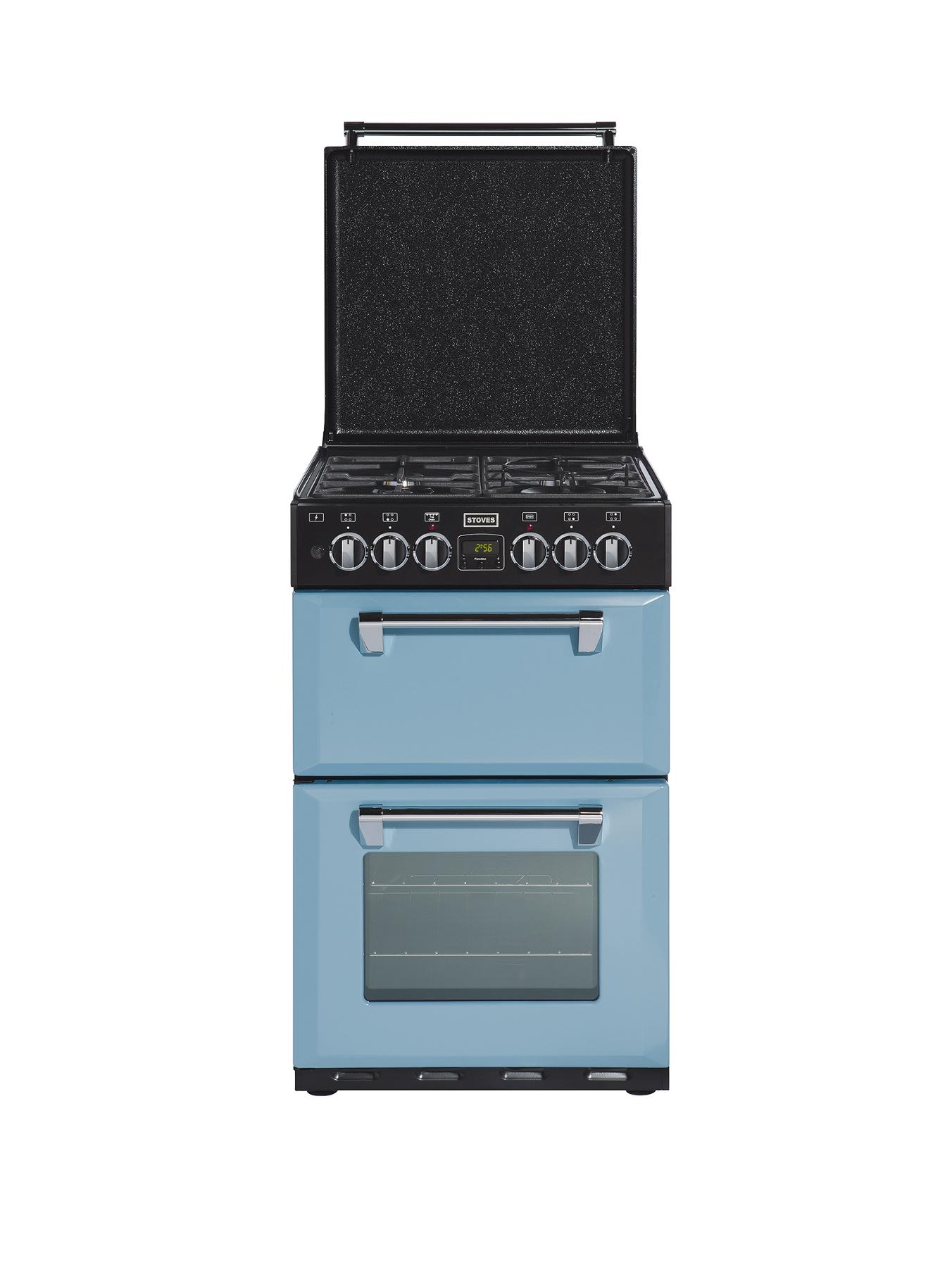 Richmond 550DFW 55cm Double Oven Dual Fuel Mini Range Cooker - Days Break Richmond 550DFW 55cm Double Oven Dual Fuel Mini Range Cooker - Days Break