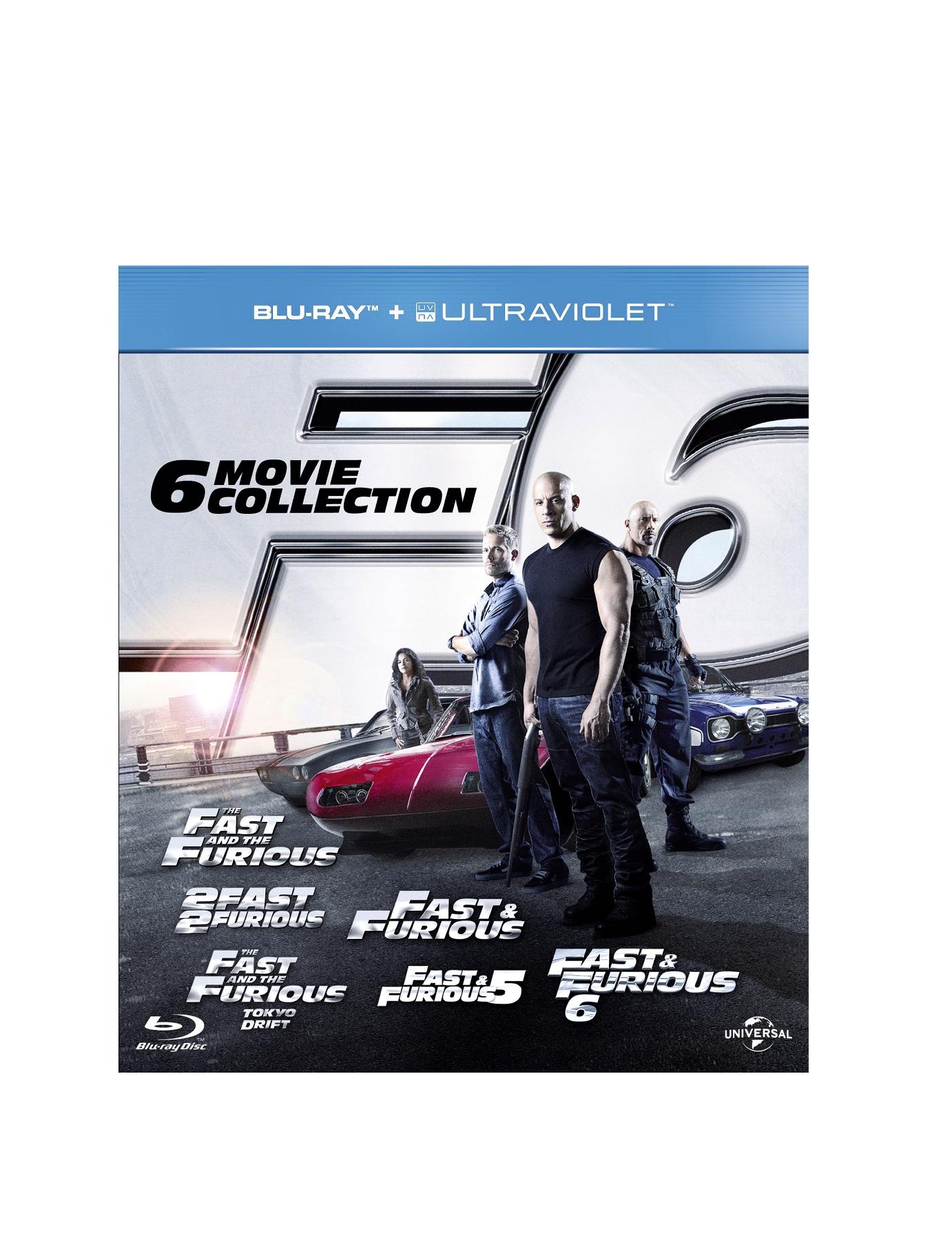 Fast & Furious: The 6 Movie Collection Blu-ray Fast & Furious: The 6 Movie Collection Blu-ray