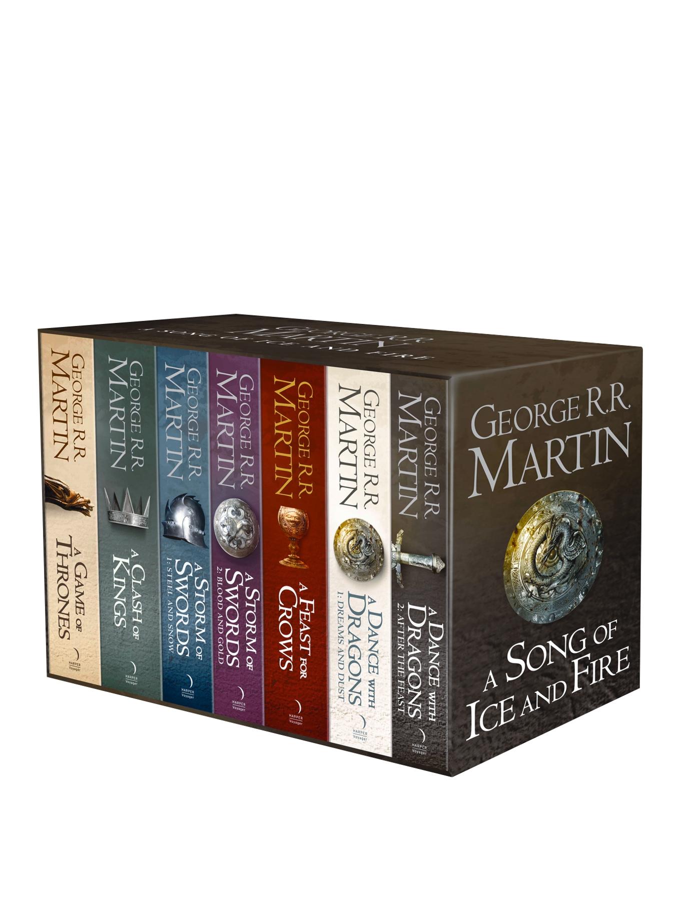 books in the game of thrones series in order