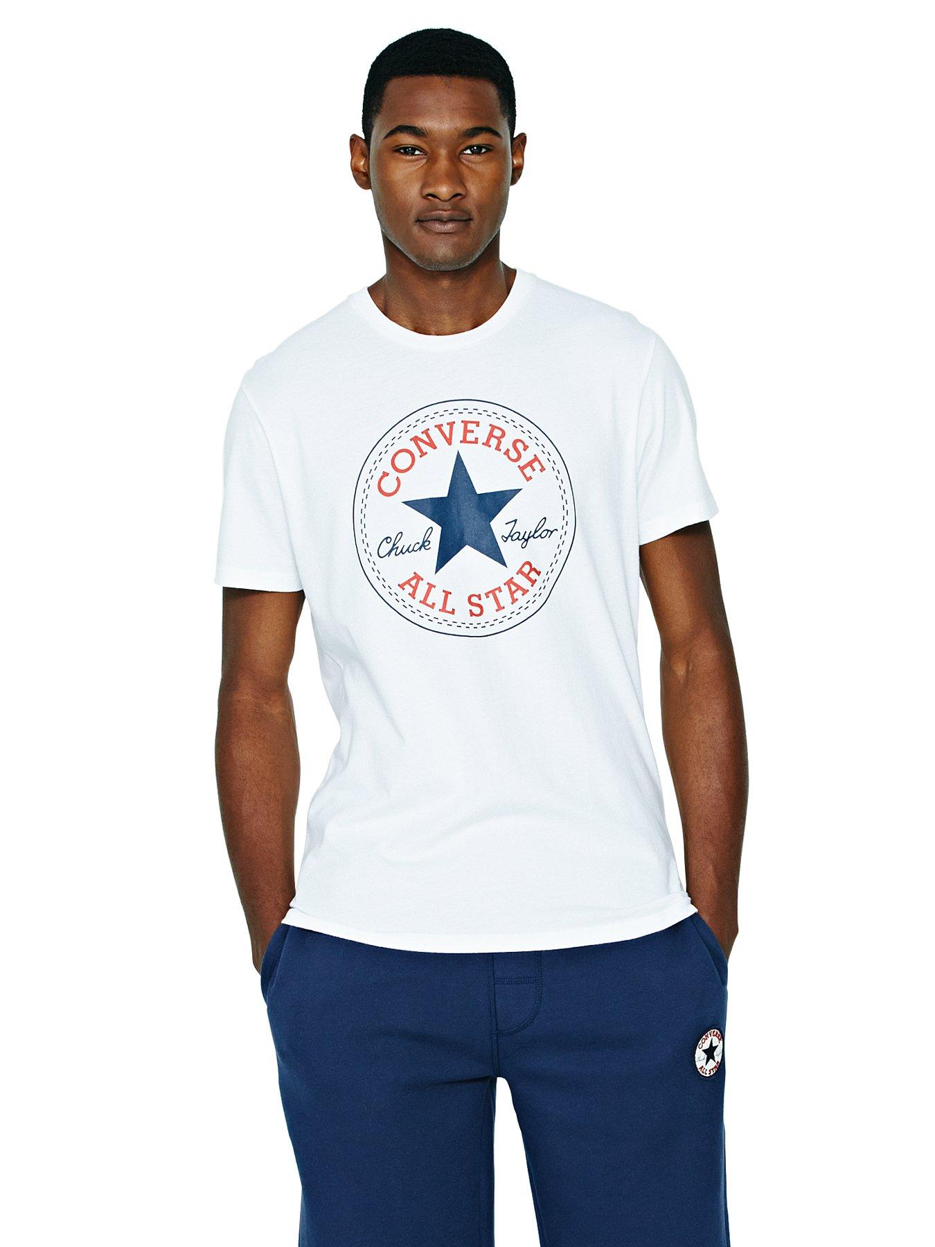 Core Chuck Patch Mens T-shirt, Black,Grey,Navy,White Core Chuck Patch Mens T-shirt, Black,Grey,Navy,White