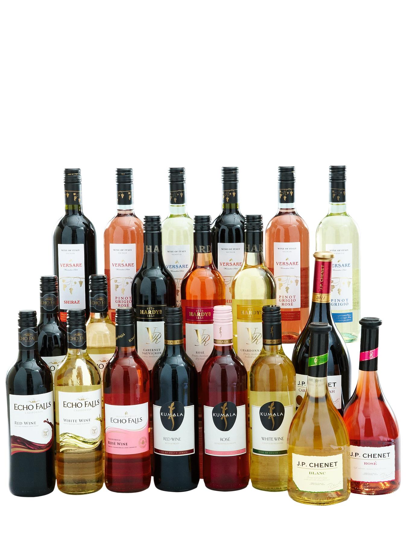 Case of 20 Mixed Bottles of Wine Case of 20 Mixed Bottles of Wine