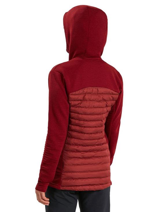 stillFront image of berghaus-nula-hybrid-jacket-red