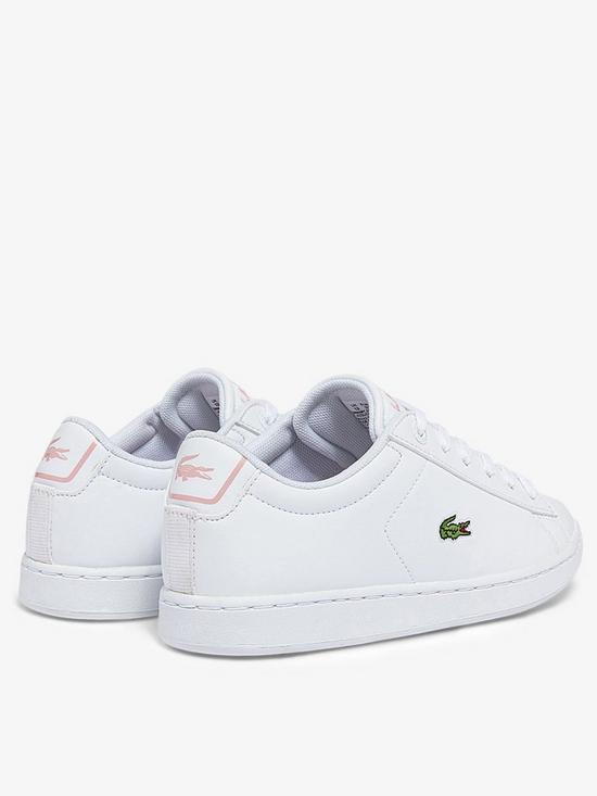 stillFront image of lacoste-infant-carnaby-evo-0121-trainers