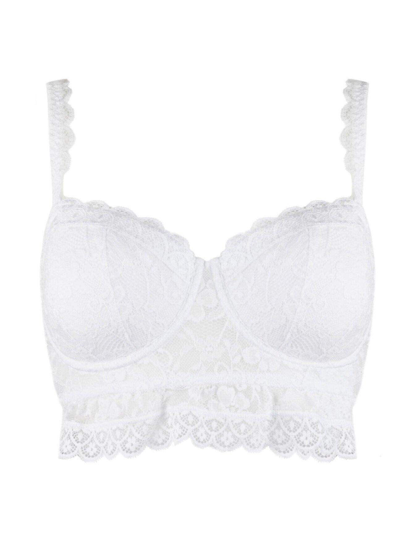  image of pour-moi-rebel-strapless-longline-white