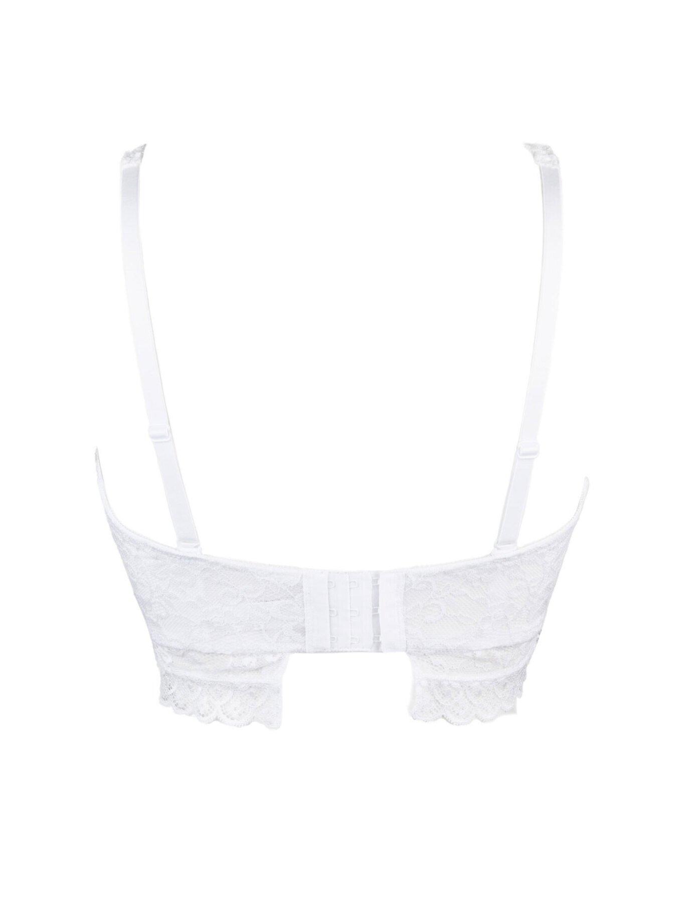  image of pour-moi-rebel-strapless-longline-white