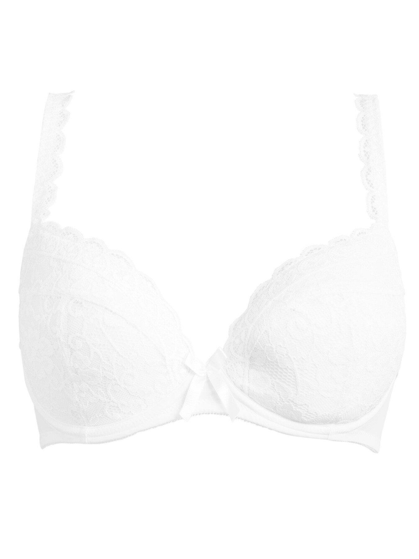 Pour Moi St Tropez Padded Non-Wired T-Shirt Bra - White