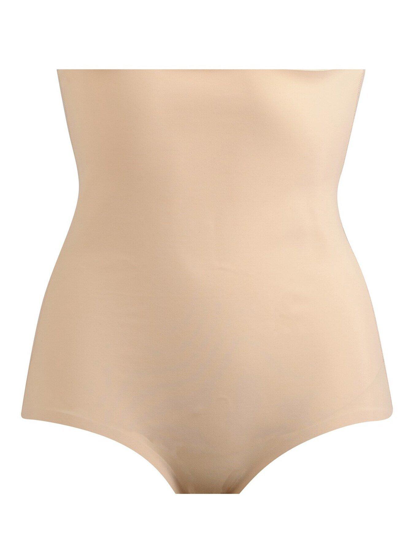  image of pour-moi-definitions-high-waist-shaping-brief-natural