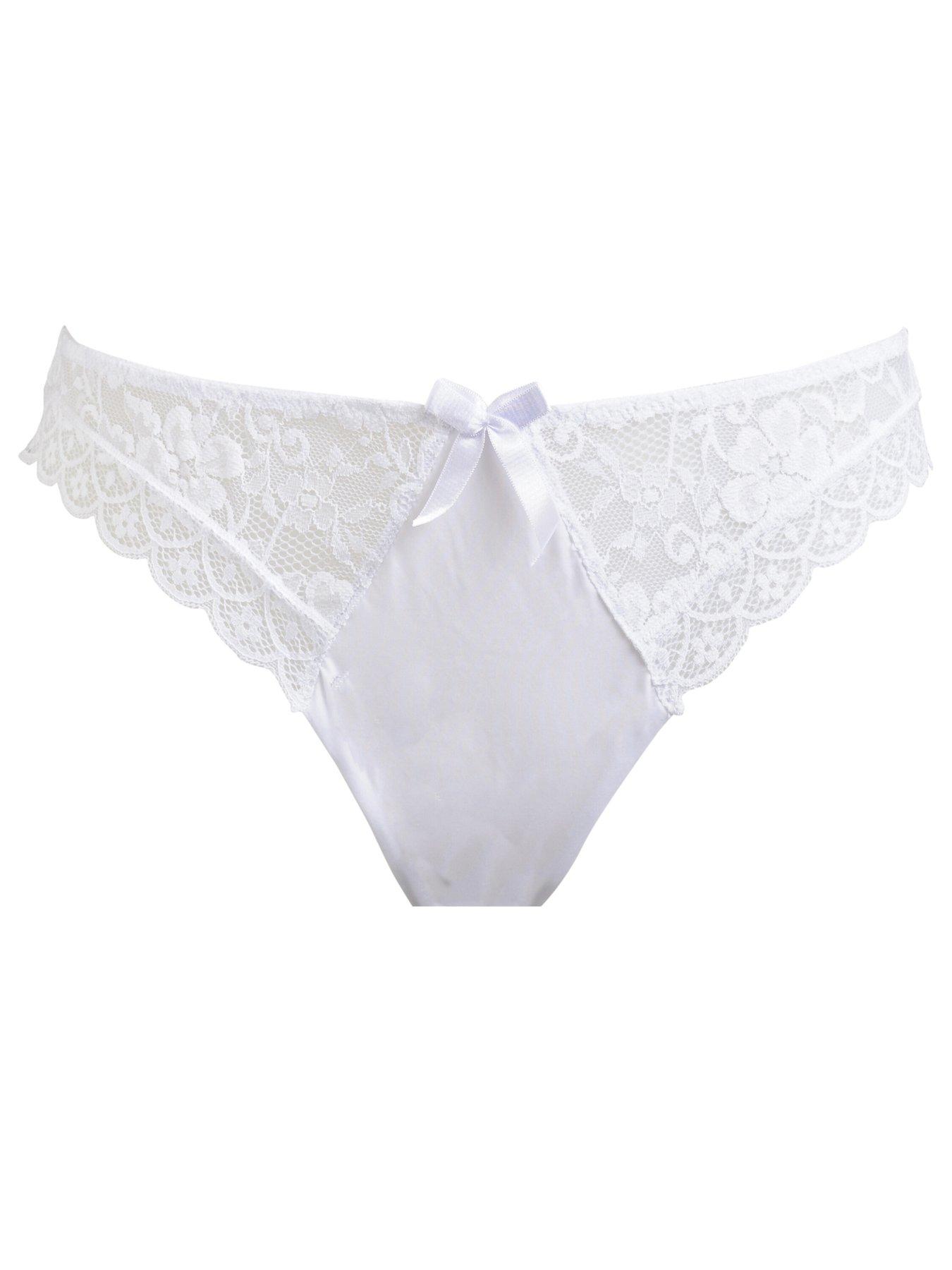 Image 3 of 4 of Pour Moi Rebel Brazilian Brief - White