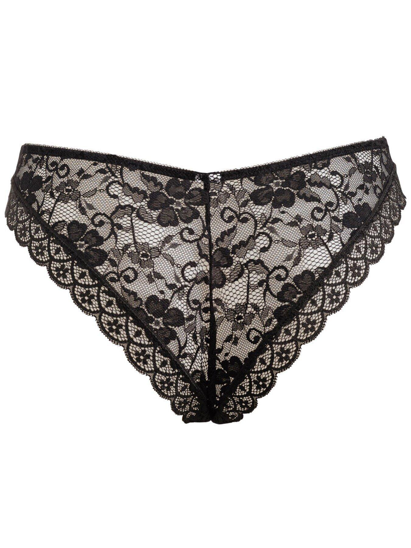 Image 3 of 3 of Pour Moi Rebel Brazilian Brief - Black
