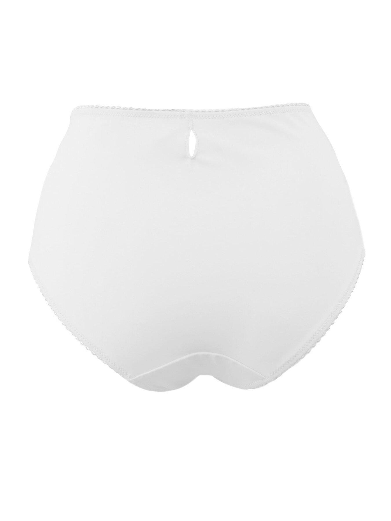 Image 3 of 3 of Pour Moi St Tropez High Waist Deep Brief - White
