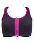  image of pour-moi-energy-elevate-non-wired-zip-front-sports-bra-multi