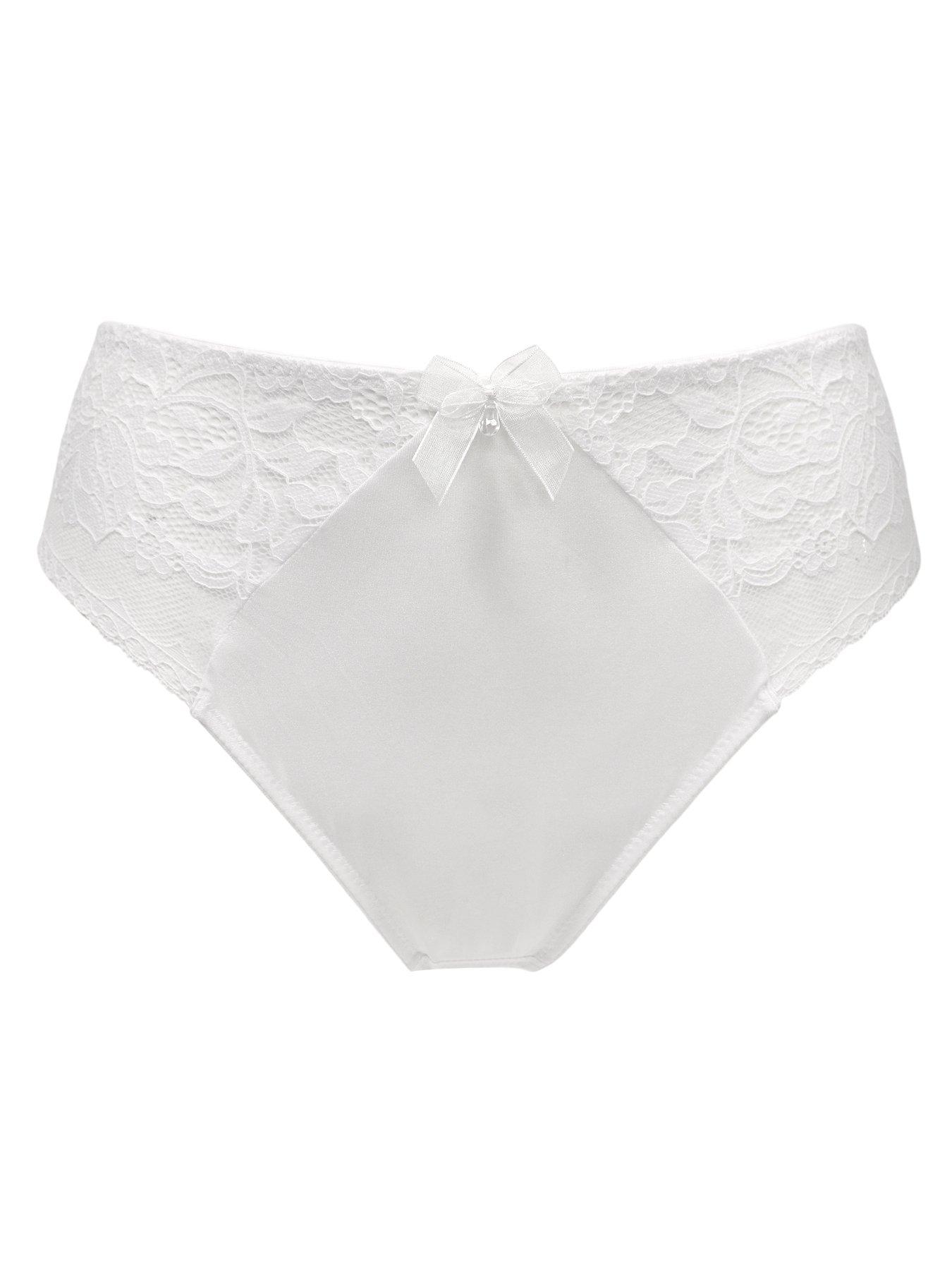 Image 3 of 4 of Pour Moi Aura Brief - White