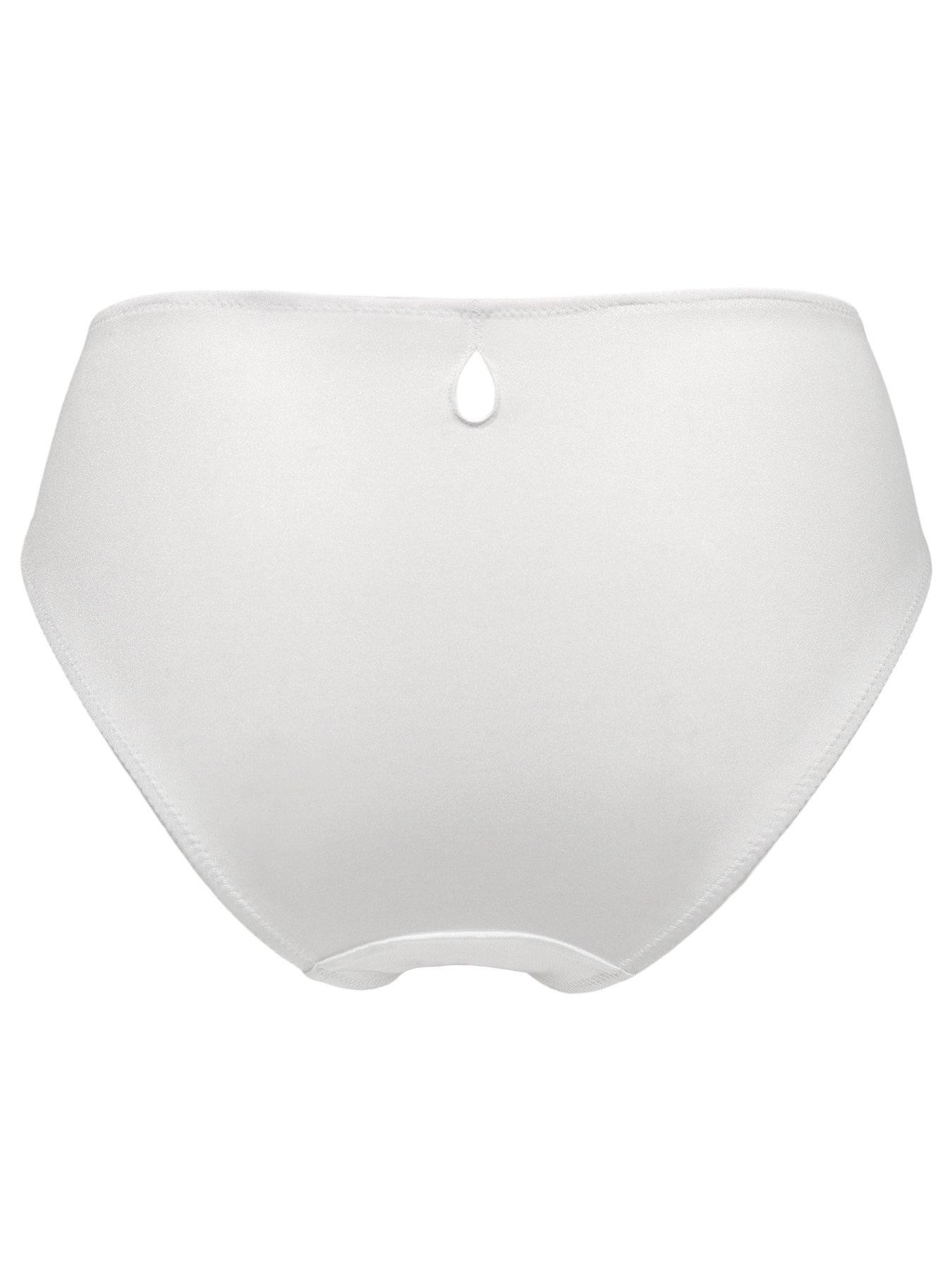 Image 4 of 4 of Pour Moi Aura Brief - White