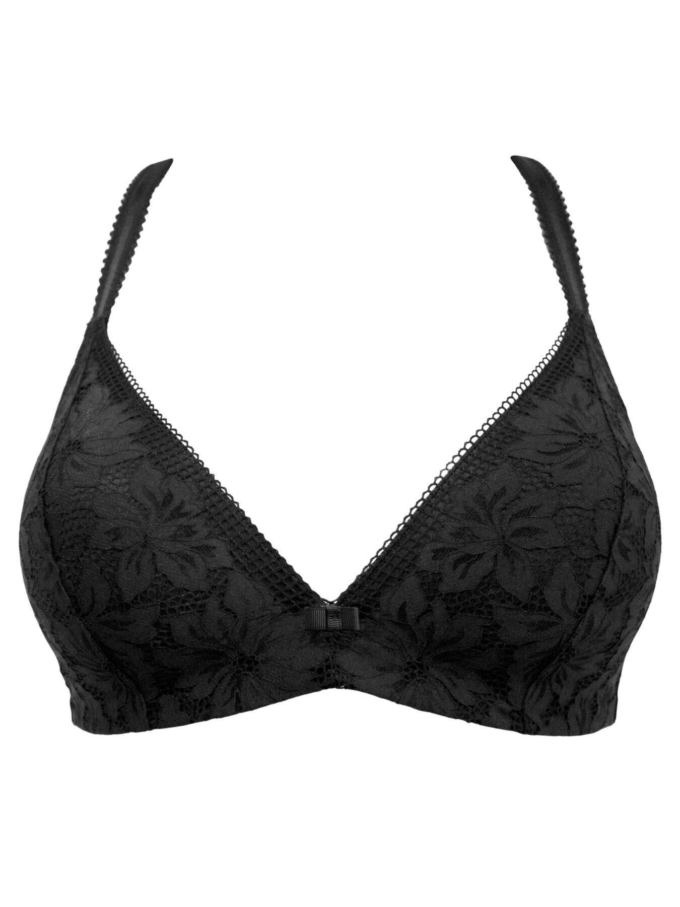 Reflection Non-Wired Padded Push-Up Bra - Black