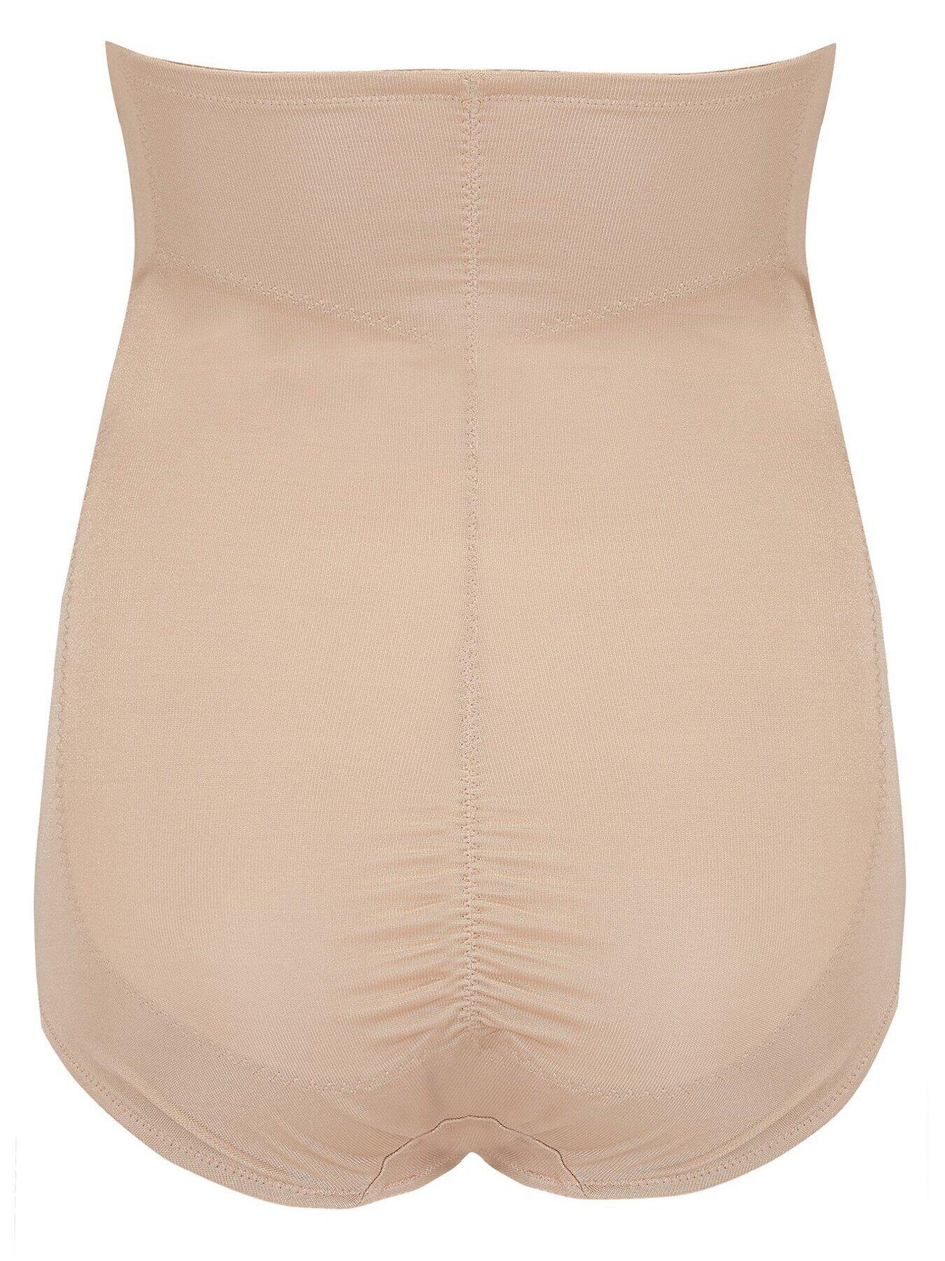 Image 3 of 3 of Pour Moi Hourglass Firm Control High Waist Brief - Nude