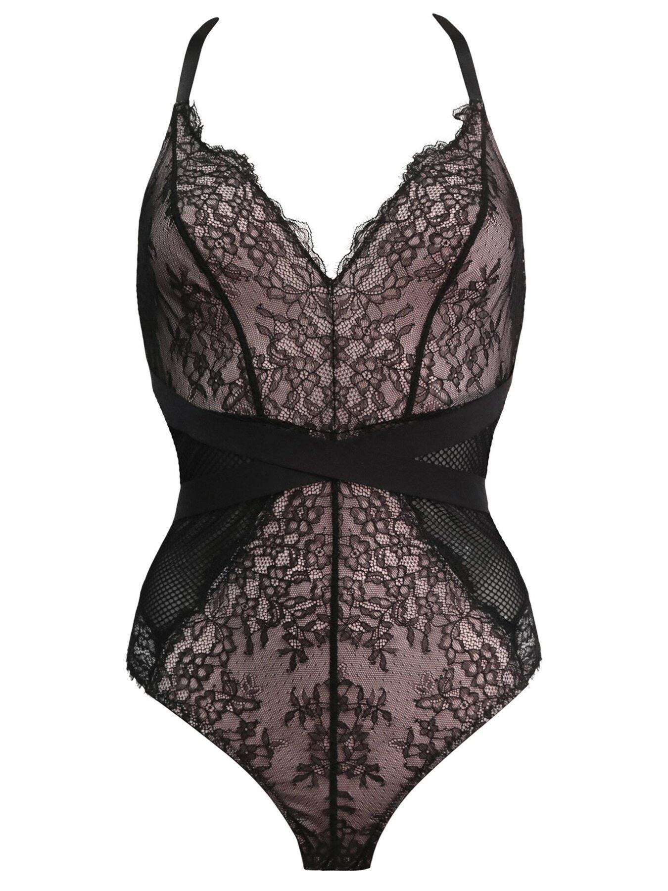 Jack & Joan's Lingerie - Women Lace Body Suit Lingerie Crotchless, Shop  Today. Get it Tomorrow!