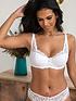  image of pour-moi-flora-lightly-padded-underwired-bra-white