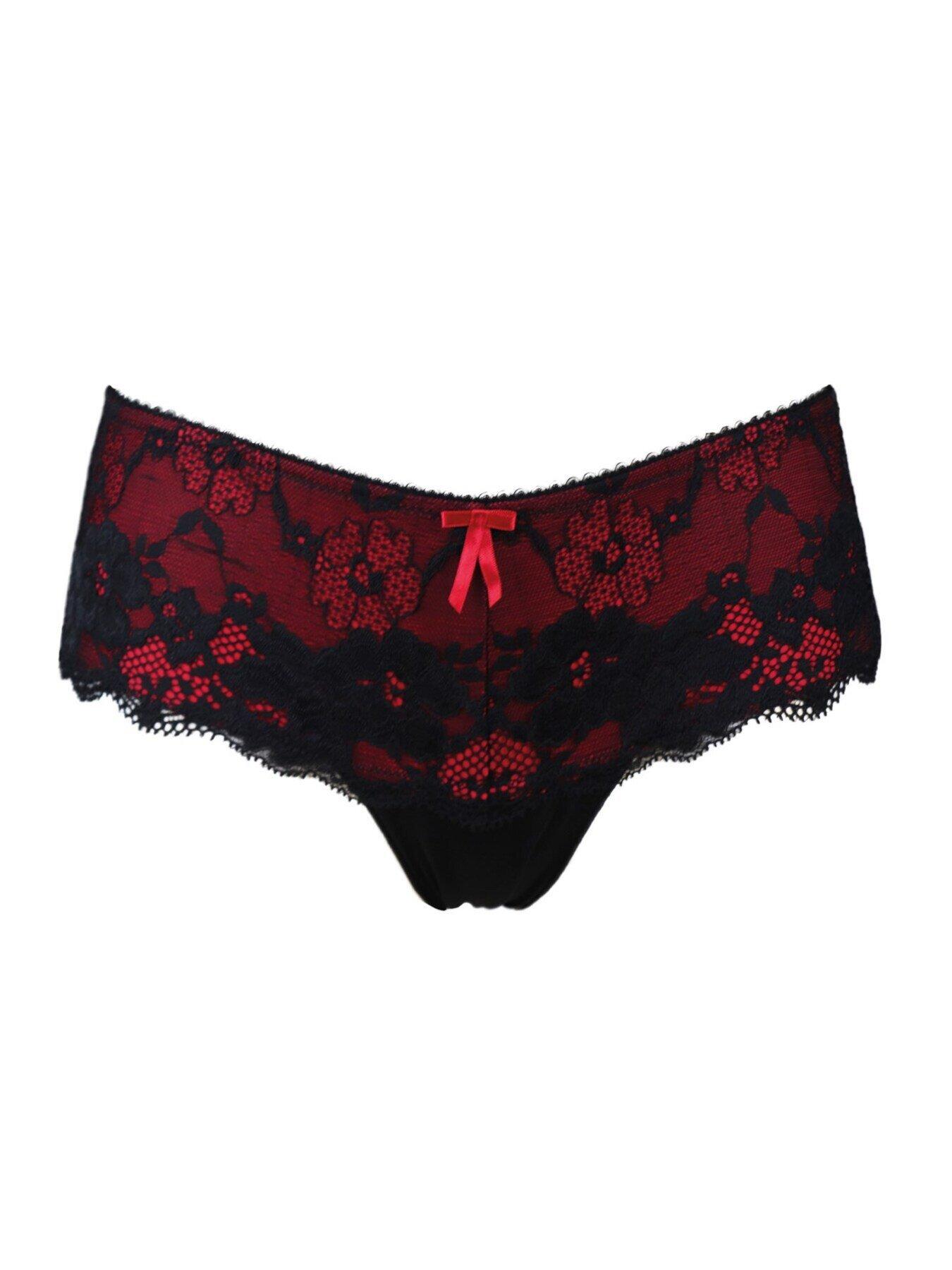 Image 2 of 3 of Pour Moi Amour Shorty - Black/Multi