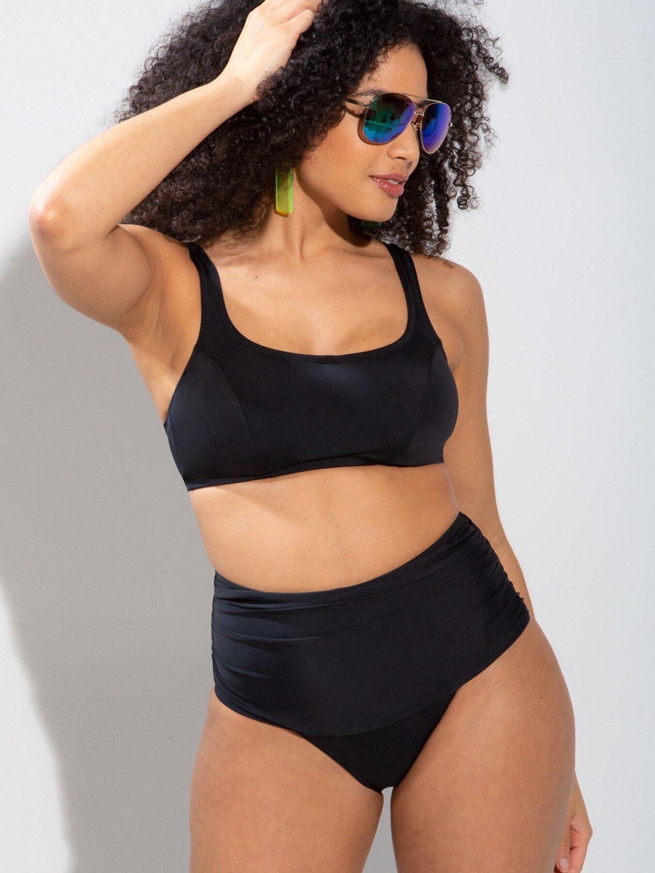 pour-moi-space-underwired-cami-top-black