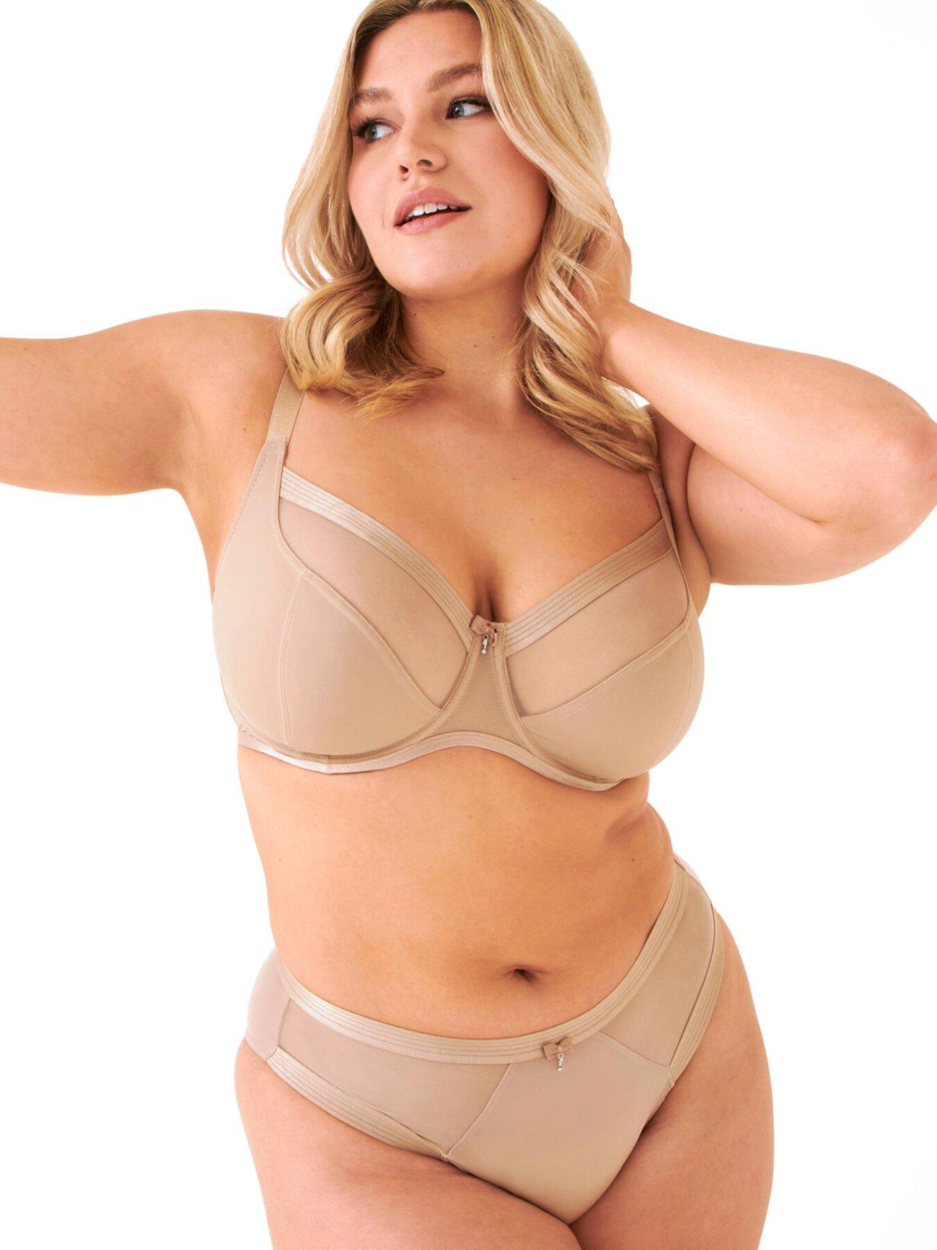 Pour Moi Viva Luxe High Leg Brief - Natural