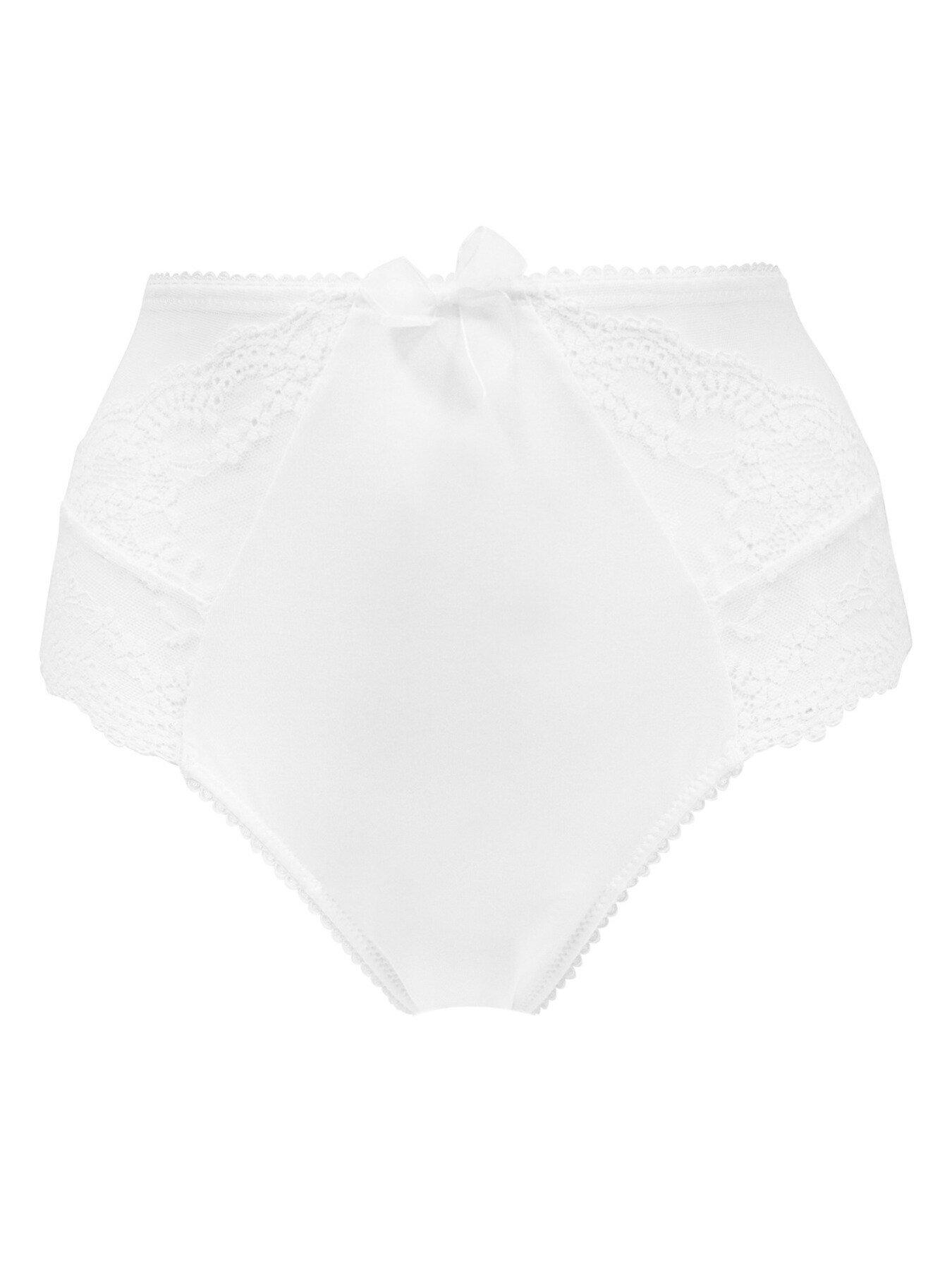 Image 3 of 4 of Pour Moi Flora Deep Brief - White