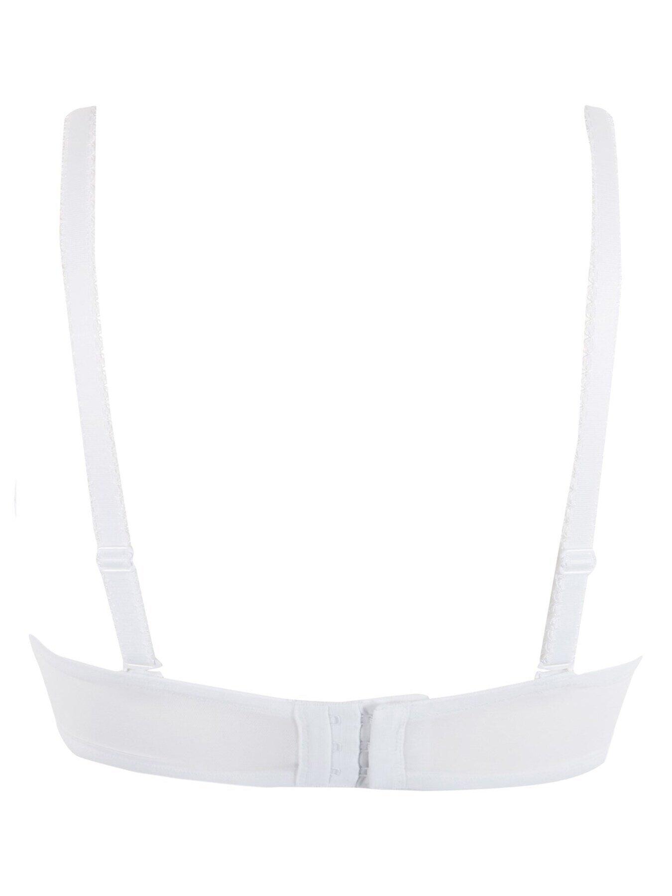  image of pour-moi-flora-strapless-underwired-bra-white