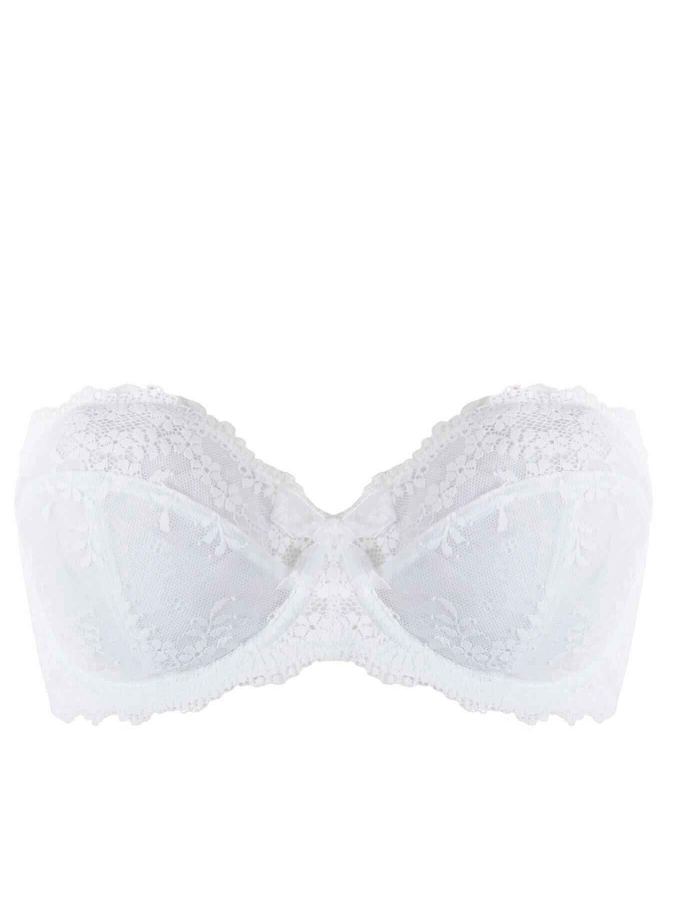  image of pour-moi-flora-strapless-underwired-bra-white