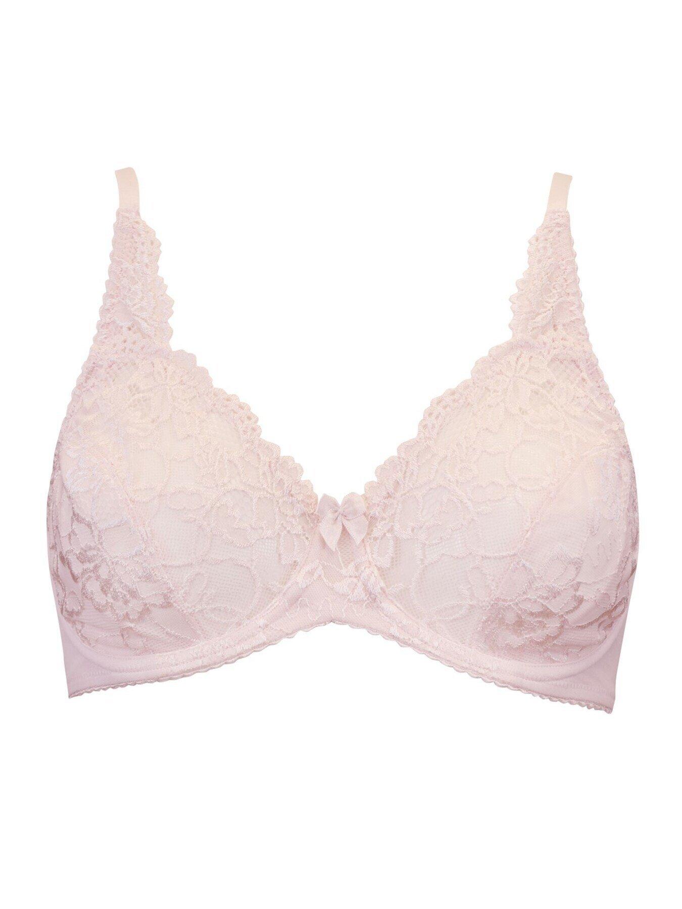 Pour Moi Rosalind Full Cup Underwired Bra - Light Pink