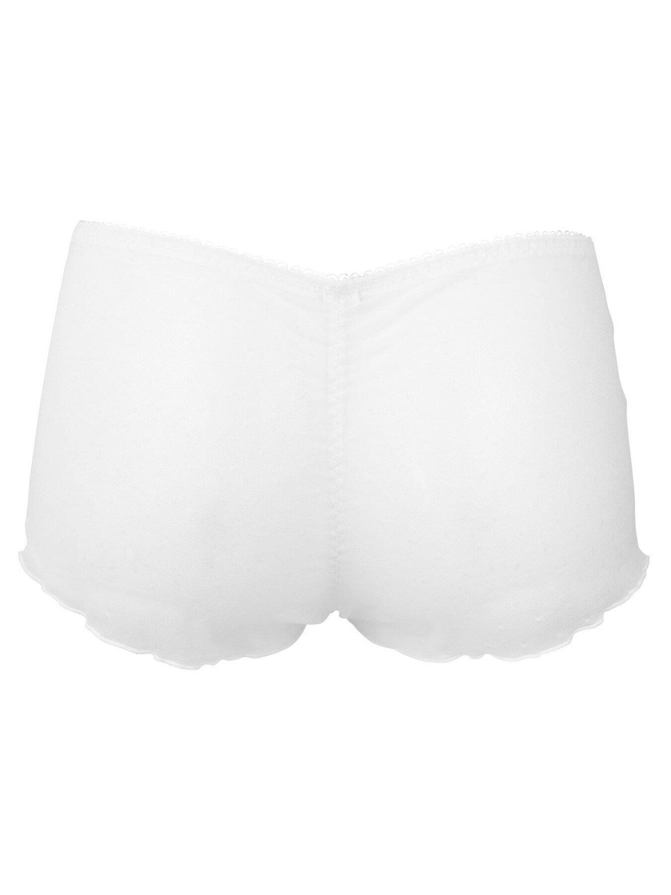 Image 4 of 4 of Pour Moi Flora Shorty - White
