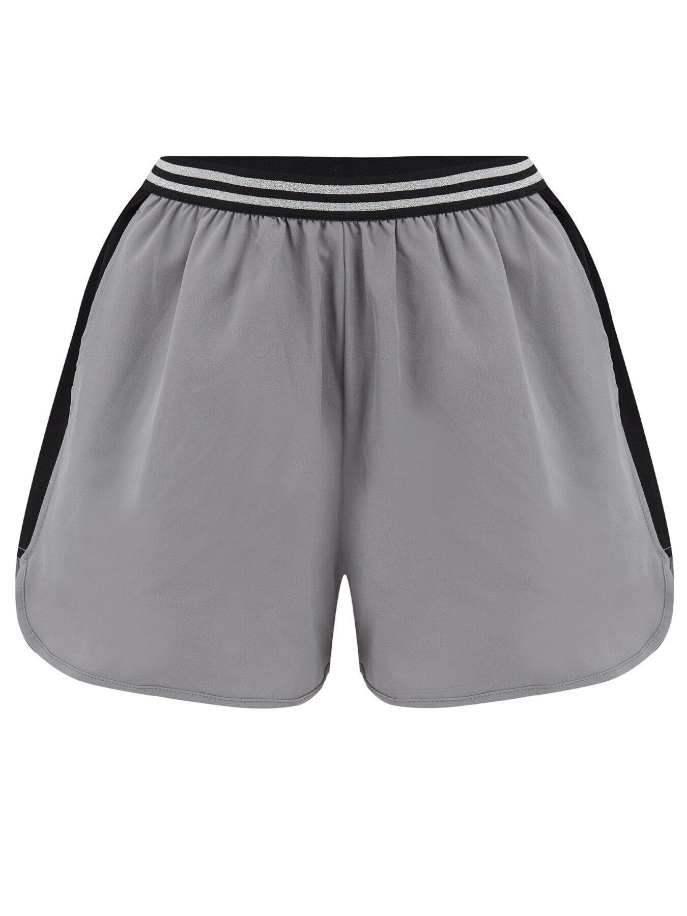 Image 3 of 4 of Pour Moi Energy Gym Short - Silver/Black