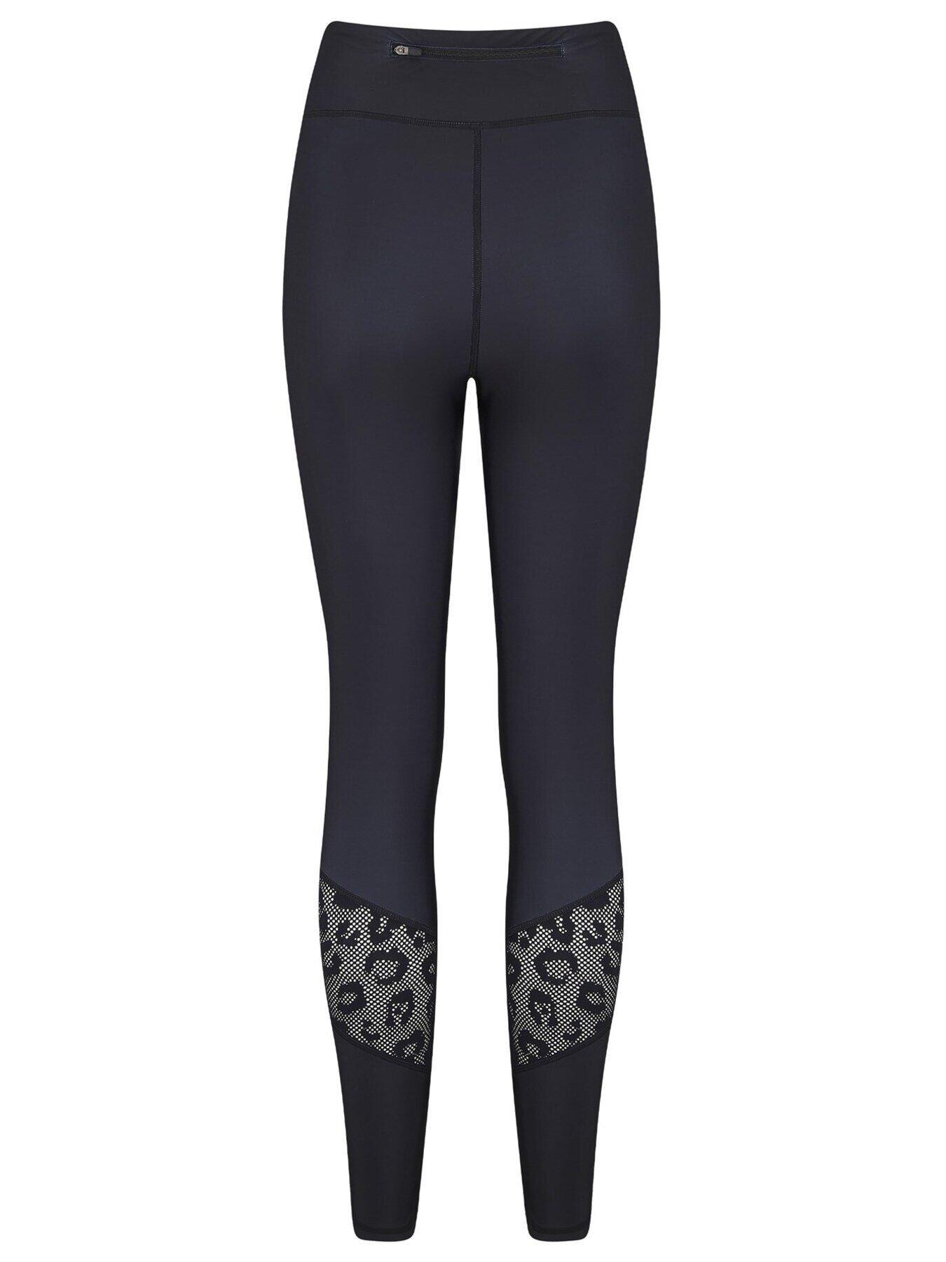 Image 4 of 4 of Pour Moi Energy Leopard Mesh Insert Sports Leggings