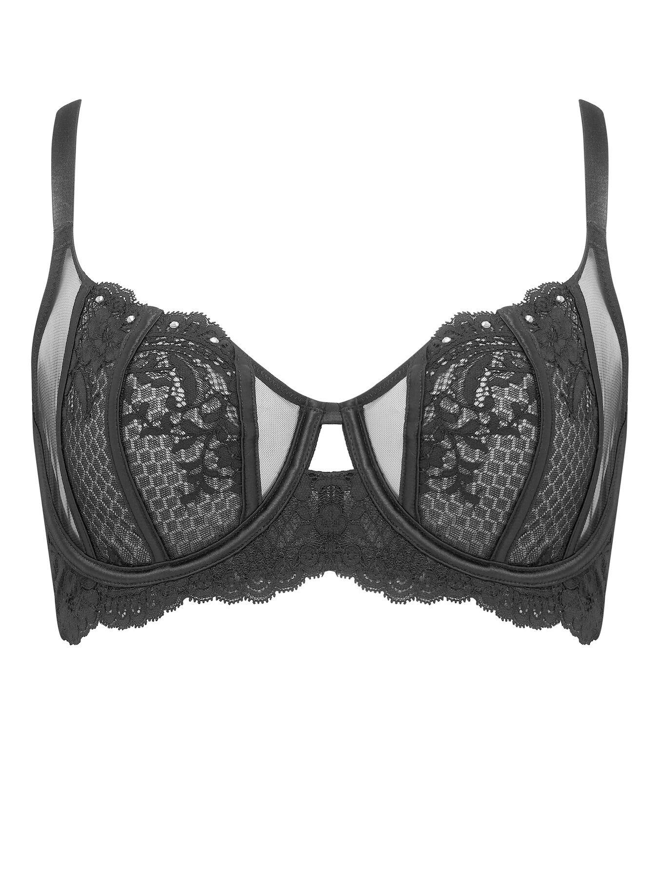  image of pour-moi-vip-underwired-bra-black
