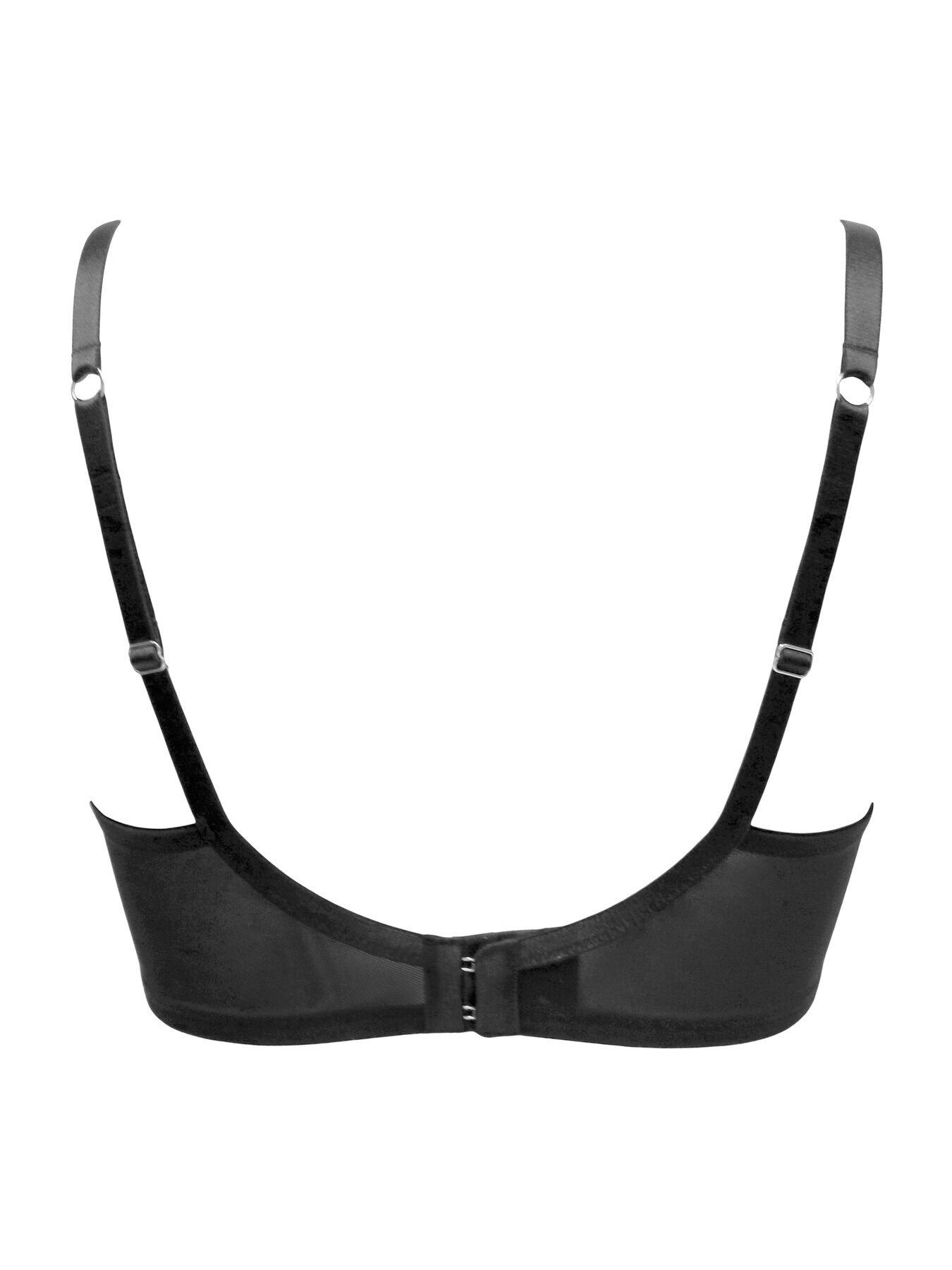  image of pour-moi-vip-underwired-bra-black
