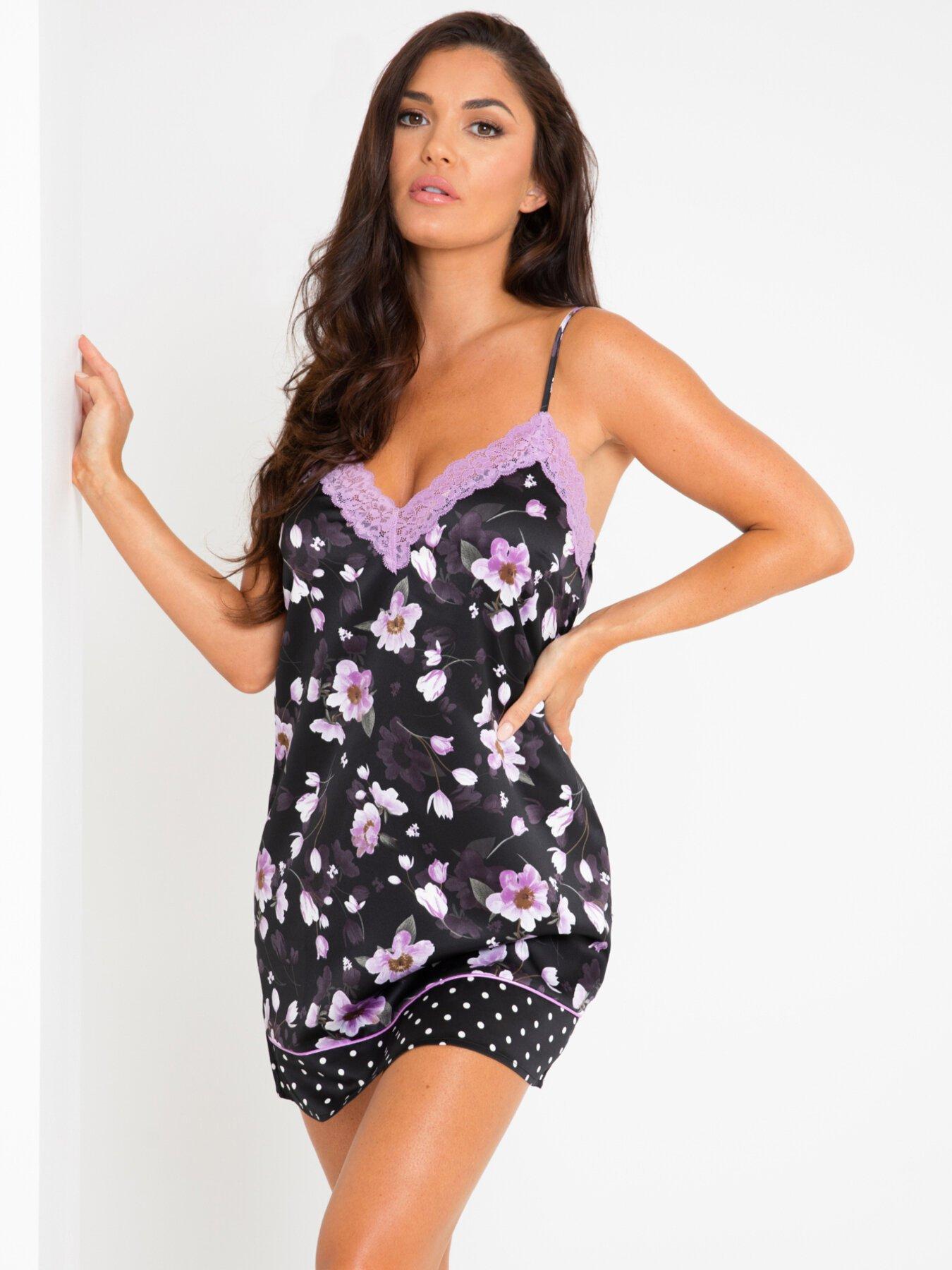 Rebel Back Lace Chemise, Pour Moi